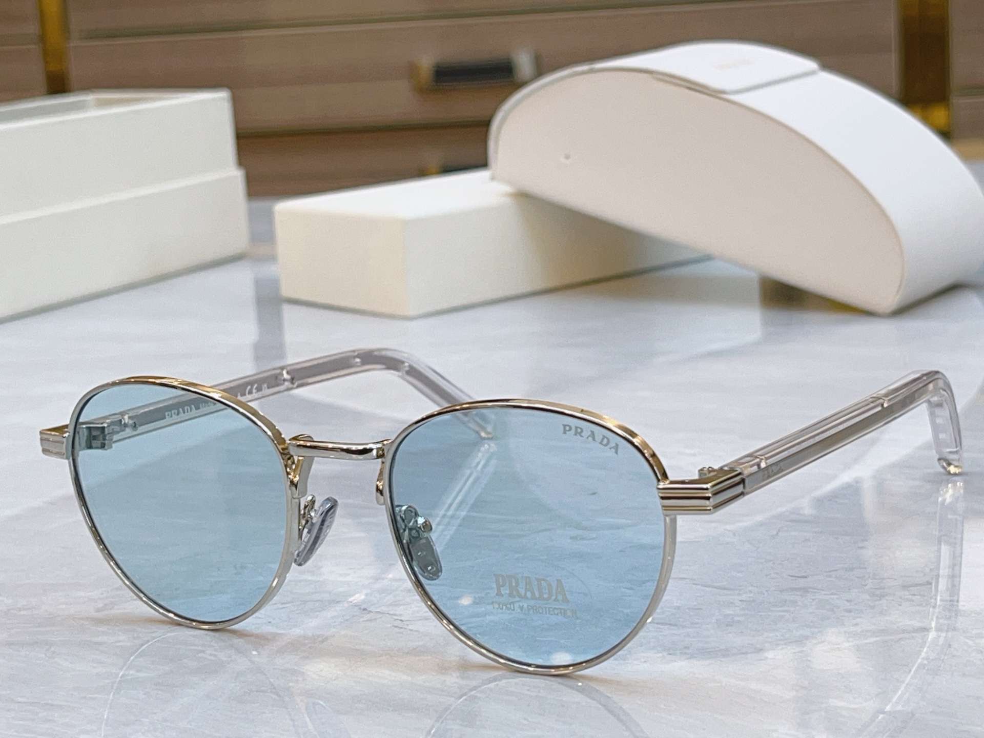 ，【PRAD*】普拉*达新款太阳镜，MODEL：PR B52S，SIZE：50口21-140