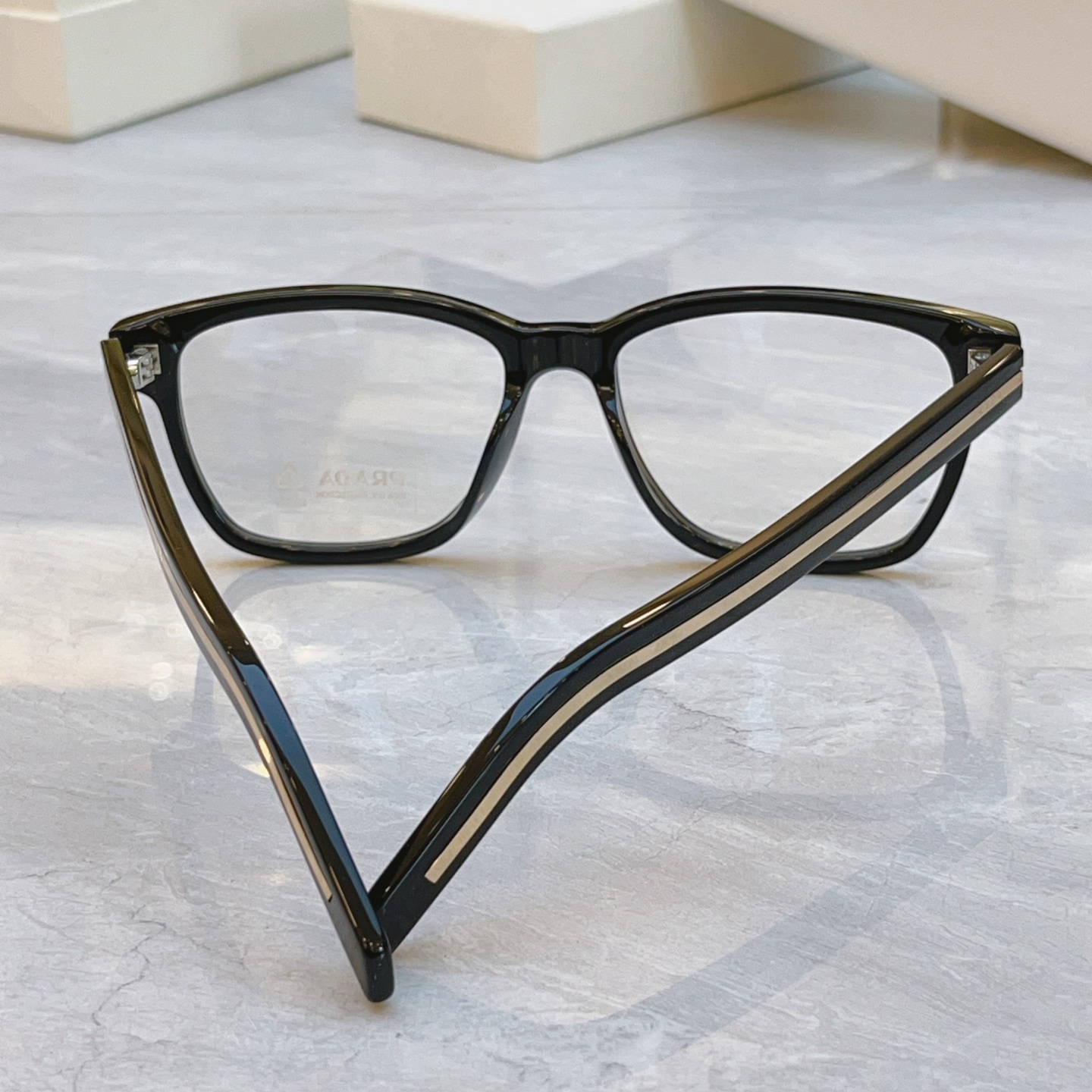 ，【PRAD*】普拉*达新款眼镜架，MODEL：VPR B01V，SIZE：54口18-150