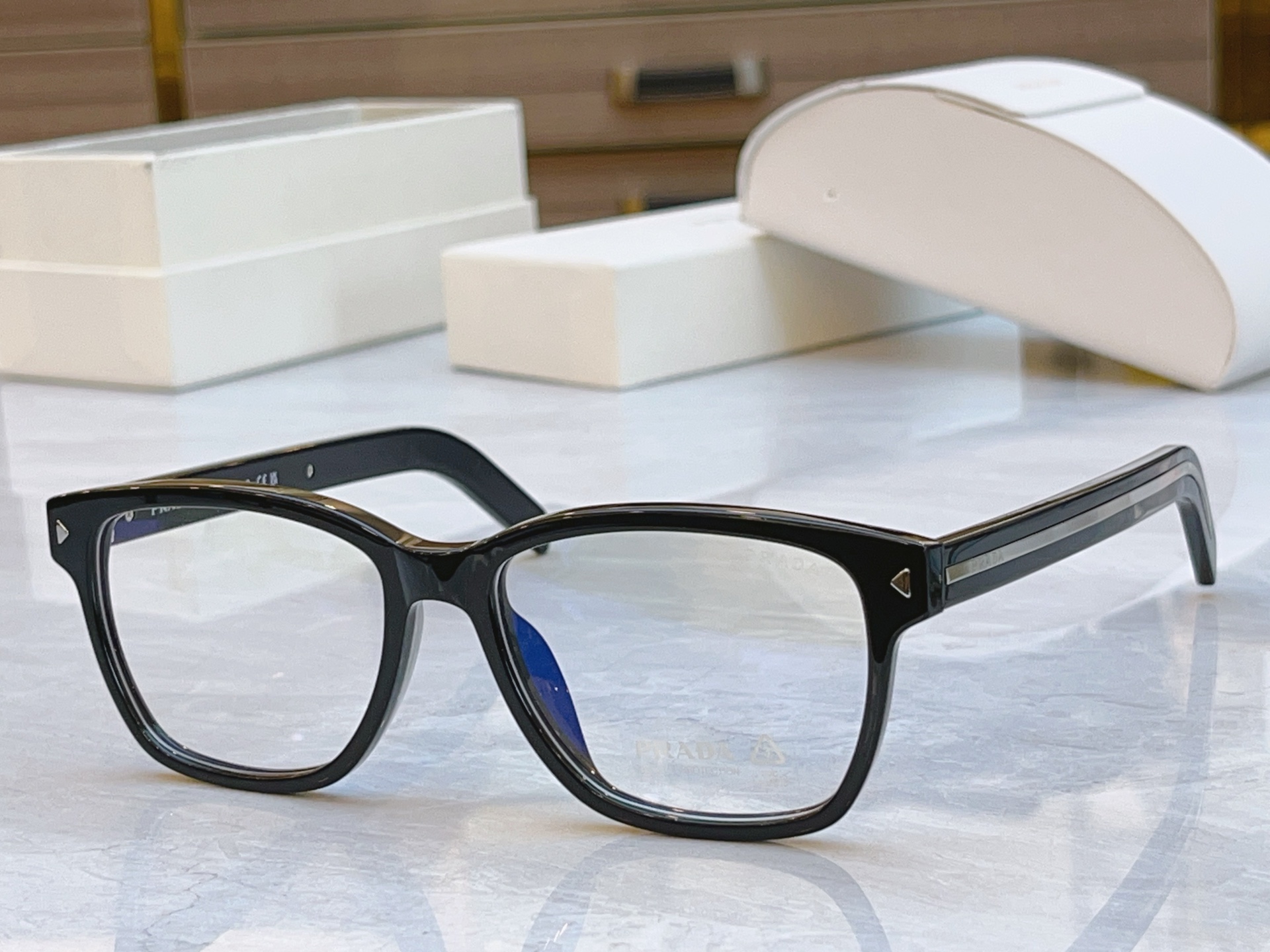 ，【PRAD*】普拉*达新款眼镜架，MODEL：VPR B01V，SIZE：54口18-150