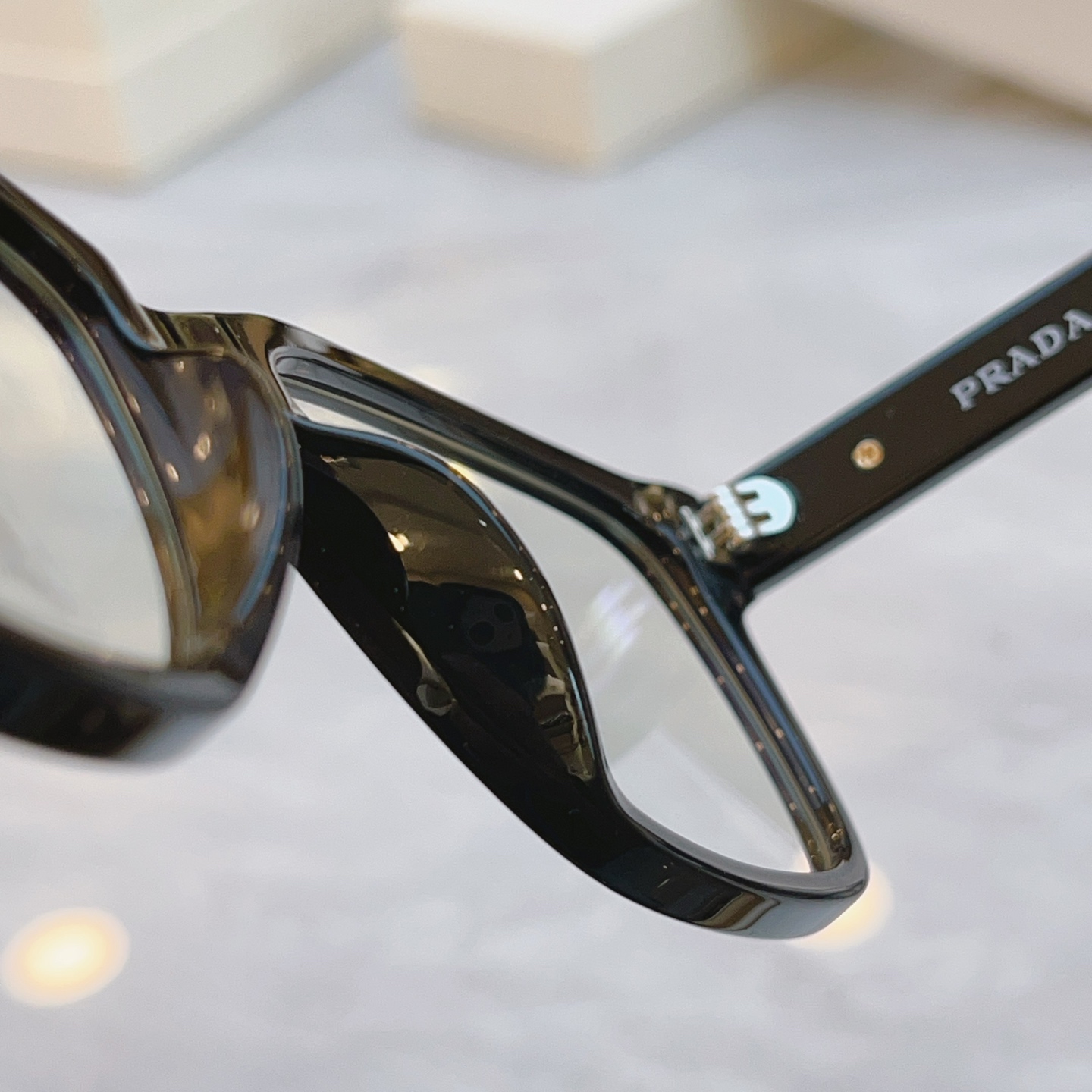 ，【PRAD*】普拉*达新款眼镜架，MODEL：VPR B01V，SIZE：54口18-150