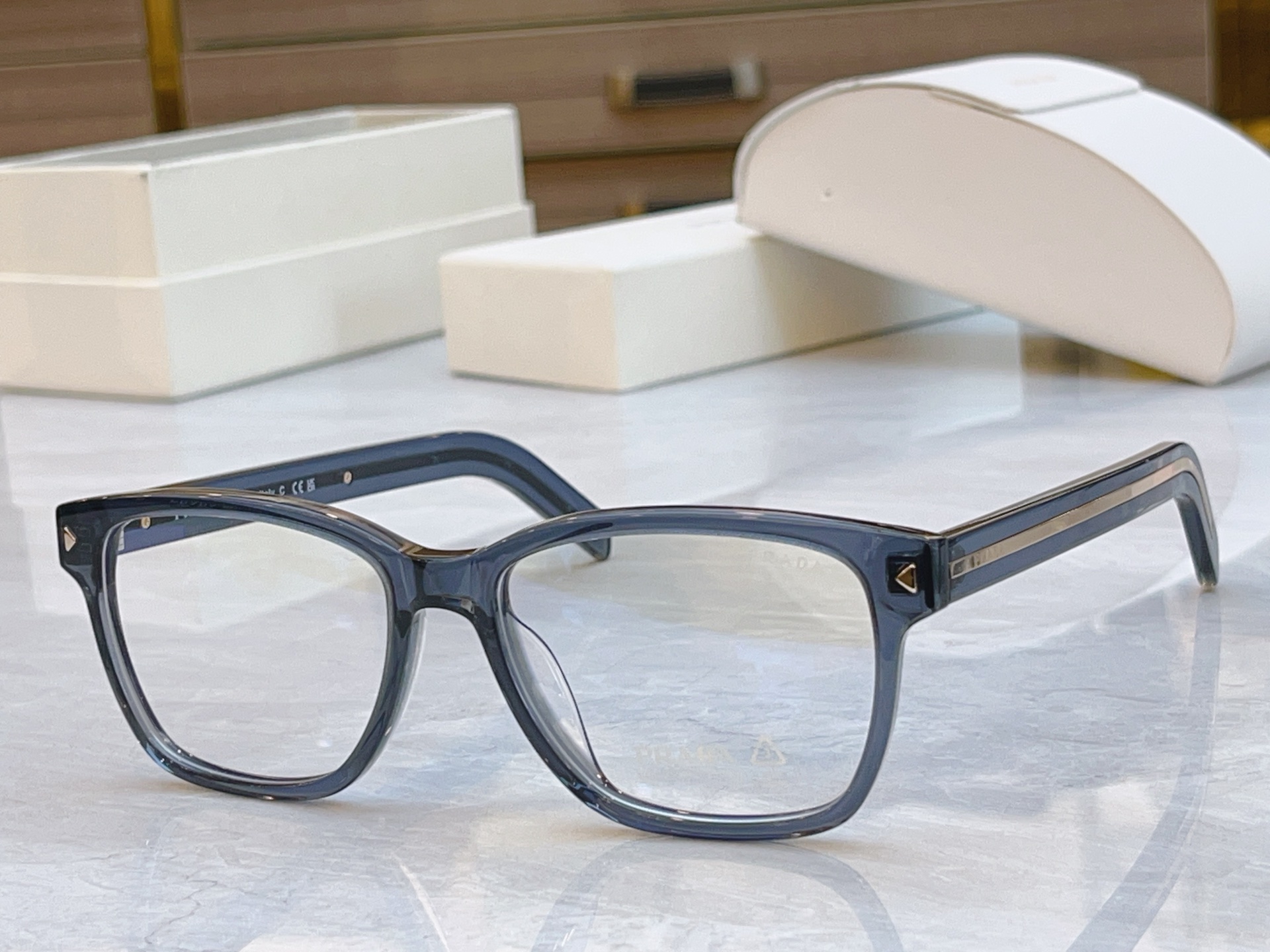 ，【PRAD*】普拉*达新款眼镜架，MODEL：VPR B01V，SIZE：54口18-150