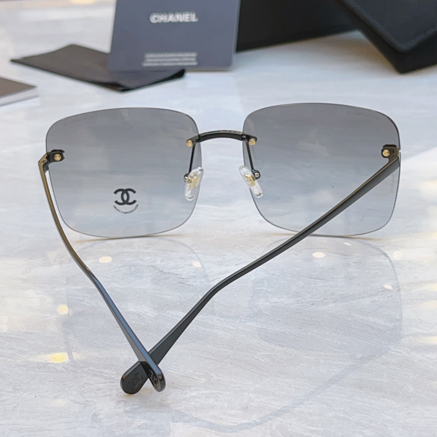 ，【CHANE*】香奈儿新款太阳镜，MODEL：CH4287T，SIZE：60口17-140