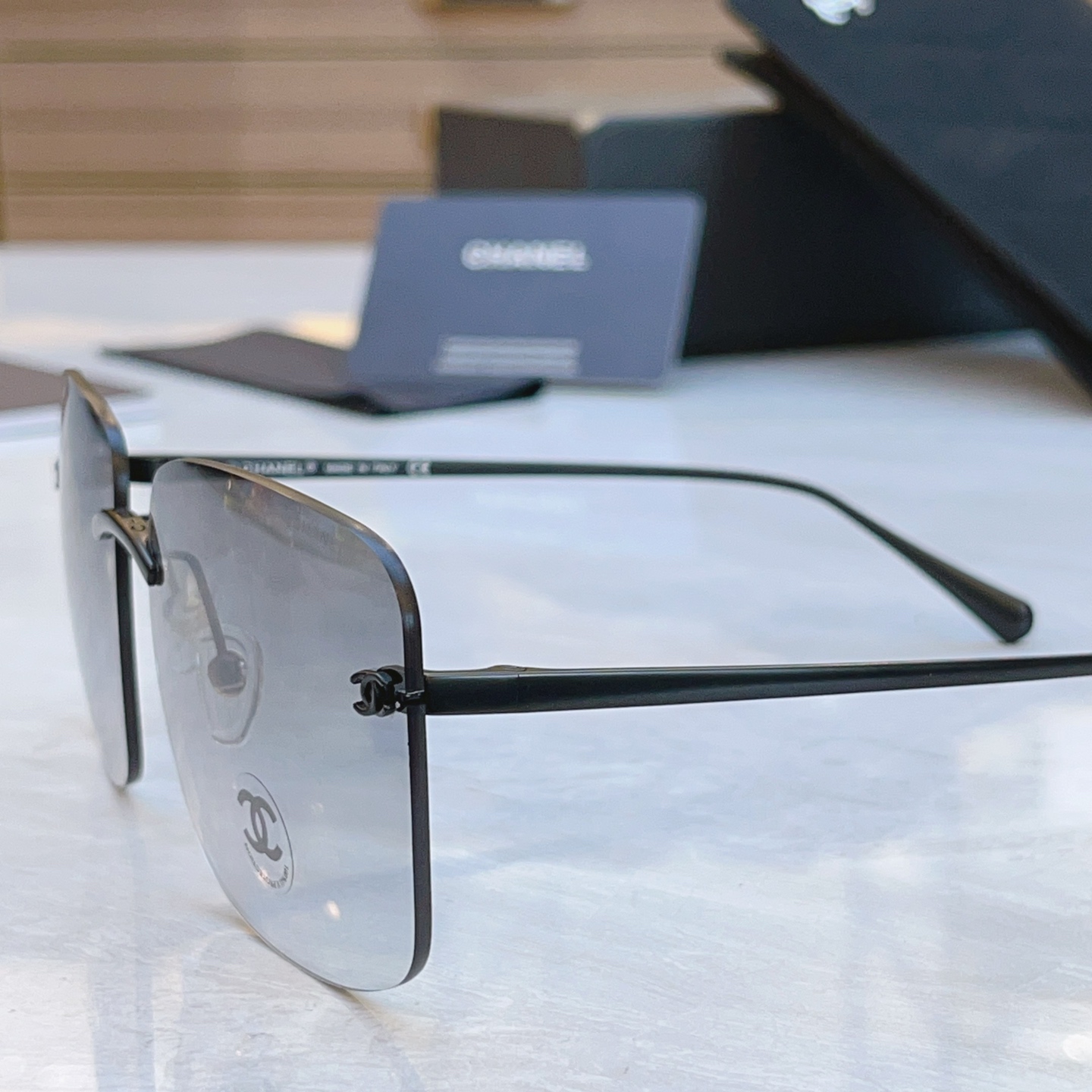 ，【CHANE*】香奈儿新款太阳镜，MODEL：CH4287T，SIZE：60口17-140
