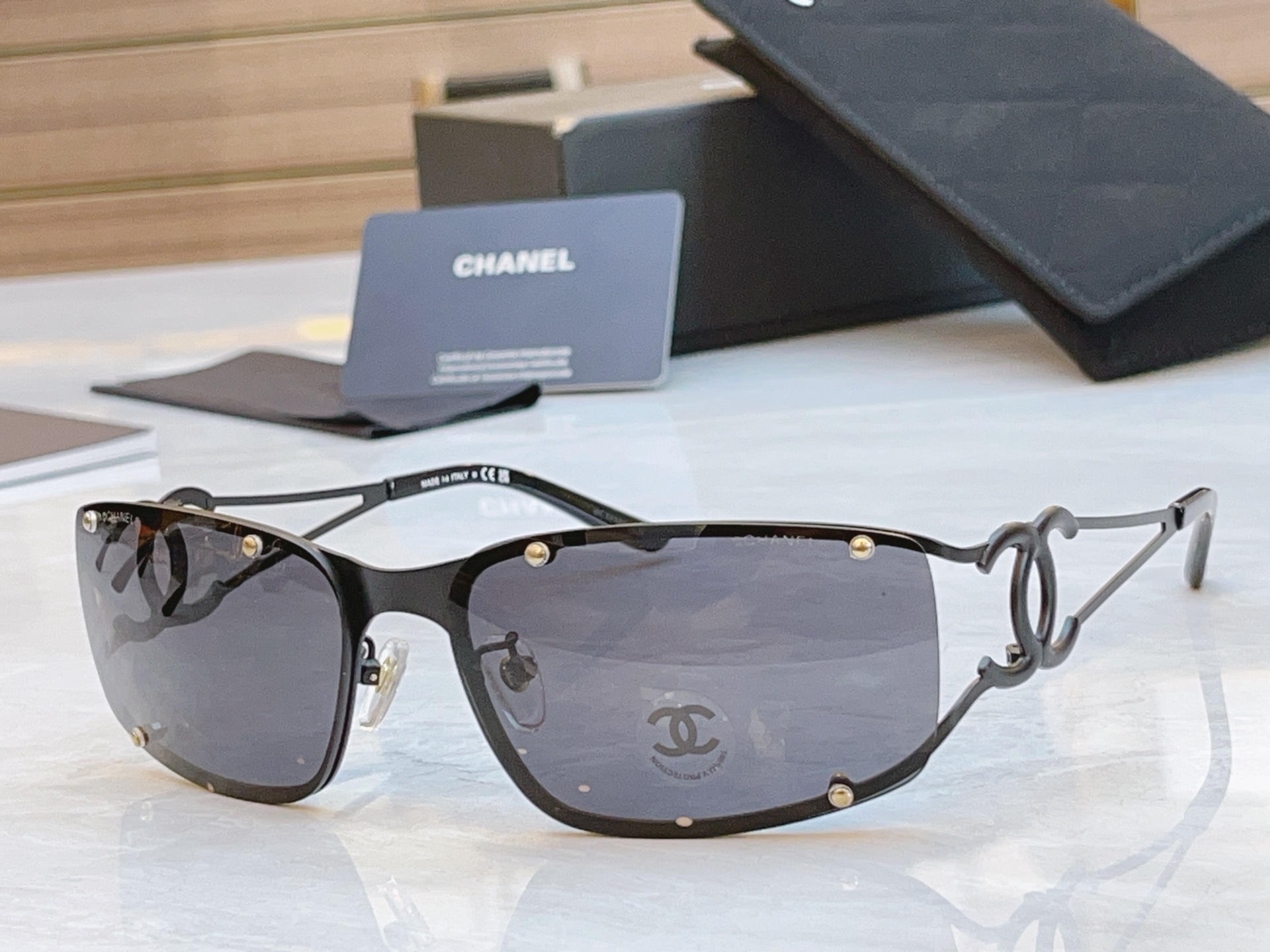 ，【CHANE*】香奈儿新款太阳镜，MODEL：CH9520，SIZE：64口11-120