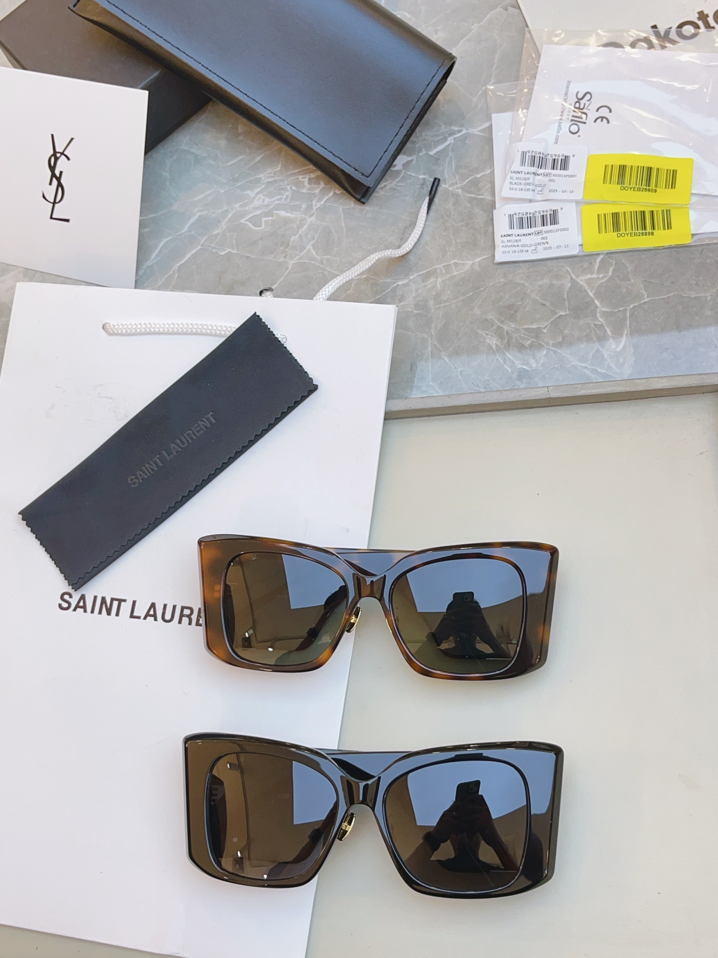 ，【SAINT LAUREN*】圣罗*兰新款太阳镜，高版本✨MODEL：SL M119/F，SIZE：5