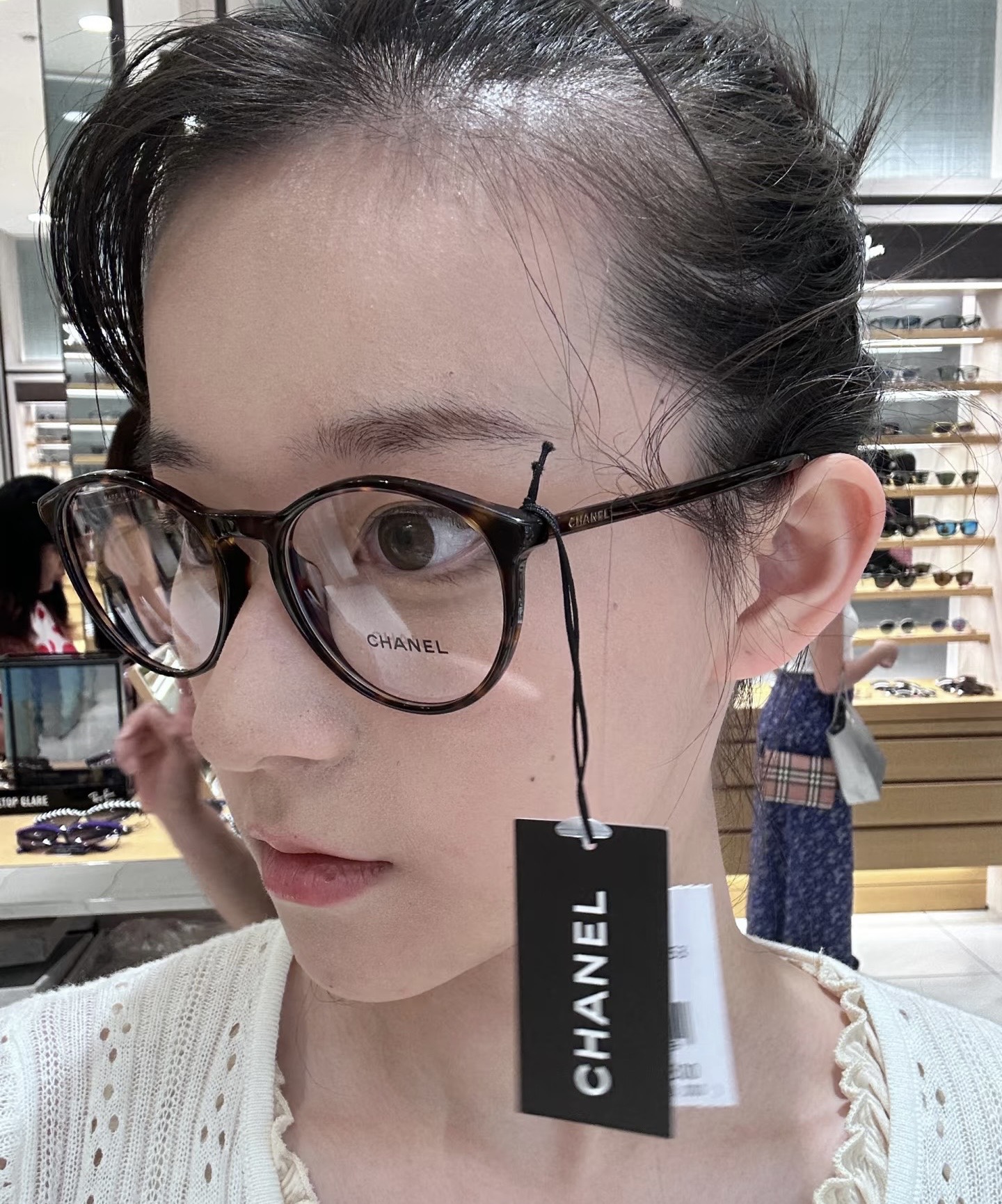 ，【CHANE*】香奈*儿新款光学架，MODELCH3413，男女同款，可配情侣款，SIZE：53口19