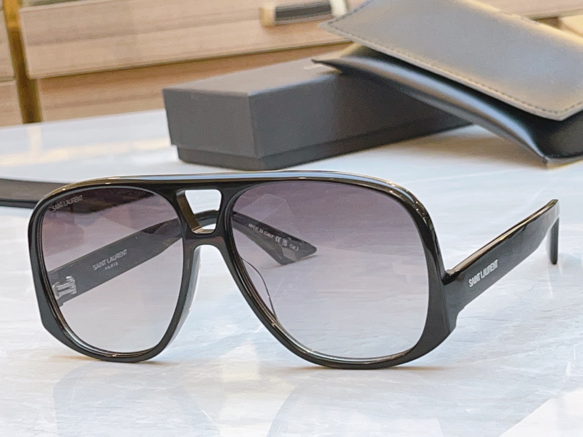 ，【SAINT LAUREN*】圣罗*兰新款太阳镜🕶️🕶️，MODEL：SL652，SIZE：54口14