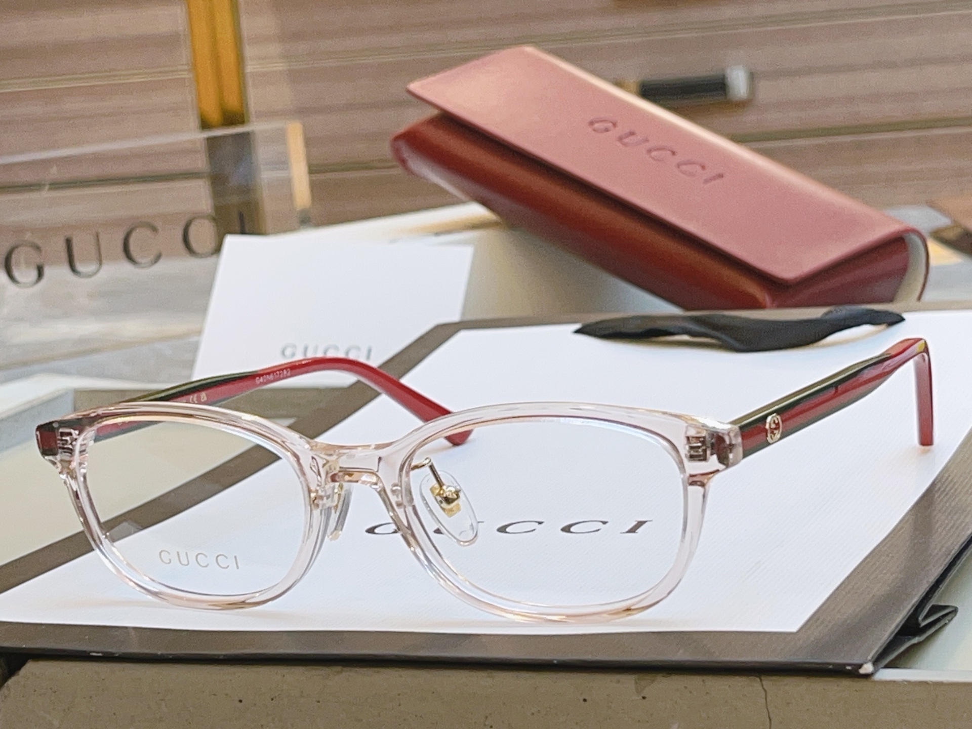 ，【GUCC*】古*驰新款眼镜架，MODEL：GG1903OJ，SIZE：53口19-145