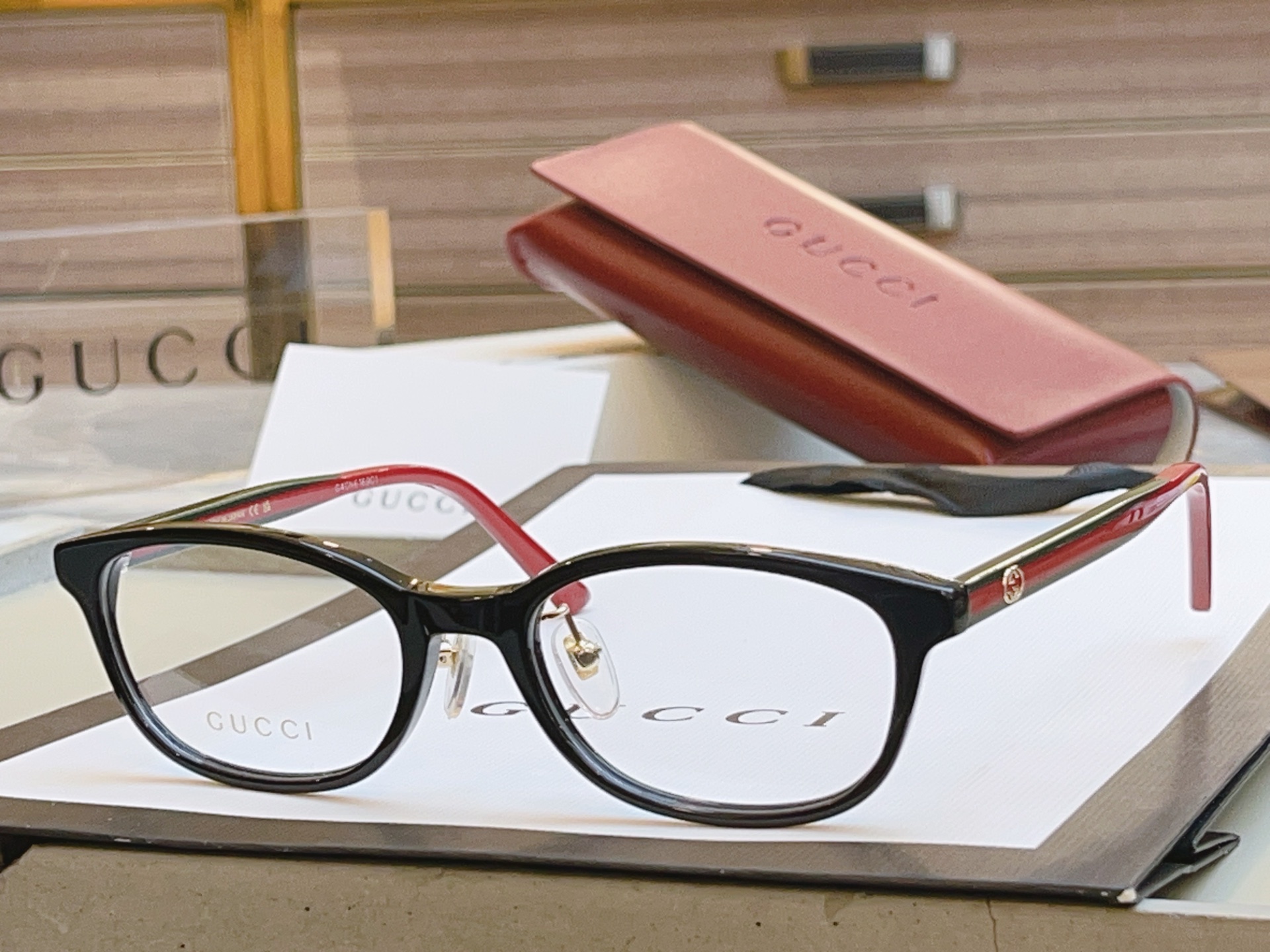 ，【GUCC*】古*驰新款眼镜架，MODEL：GG1903OJ，SIZE：53口19-145