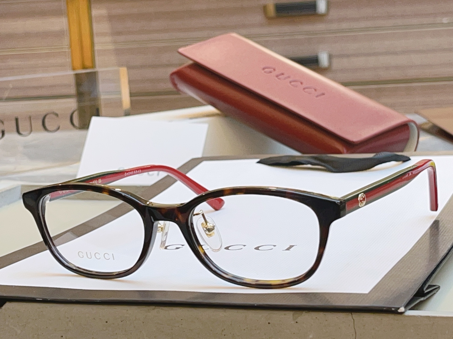 ，【GUCC*】古*驰新款眼镜架，MODEL：GG1903OJ，SIZE：53口19-145