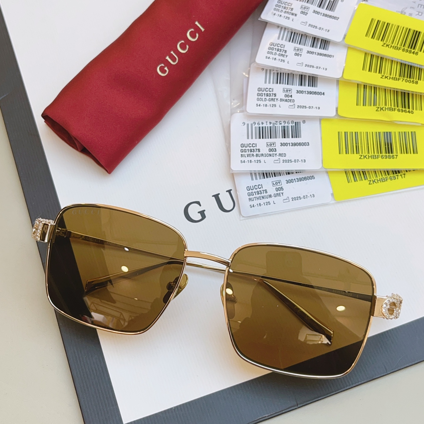 ，【GUCC*】古*驰新款太阳镜，高品质✨✨MODEL：GG1937S，SIZE：54口16-125