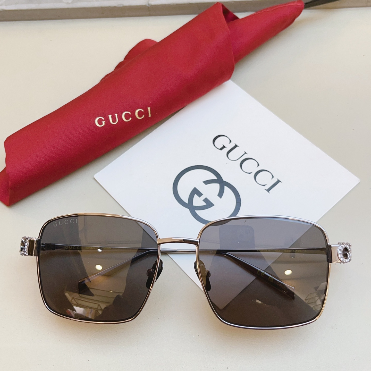 ，【GUCC*】古*驰新款太阳镜，高品质✨✨MODEL：GG1937S，SIZE：54口16-125