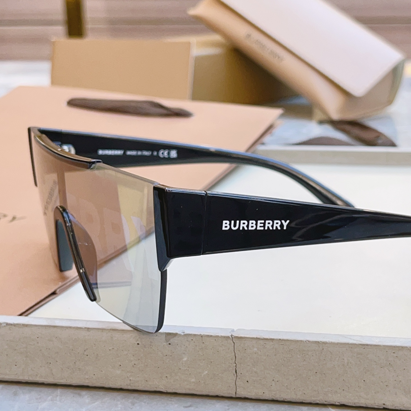 【BURBER*】巴宝*莉 BE4291 男女款连体片太阳眼镜🕶国际大牌范✨✨意大利进口材料制造‼官网同