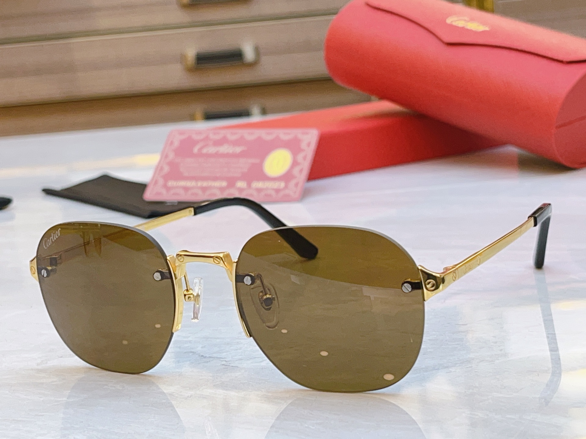 ，【CARTIE*】卡地*亚新款太阳镜，CT0459S，size53口21-145