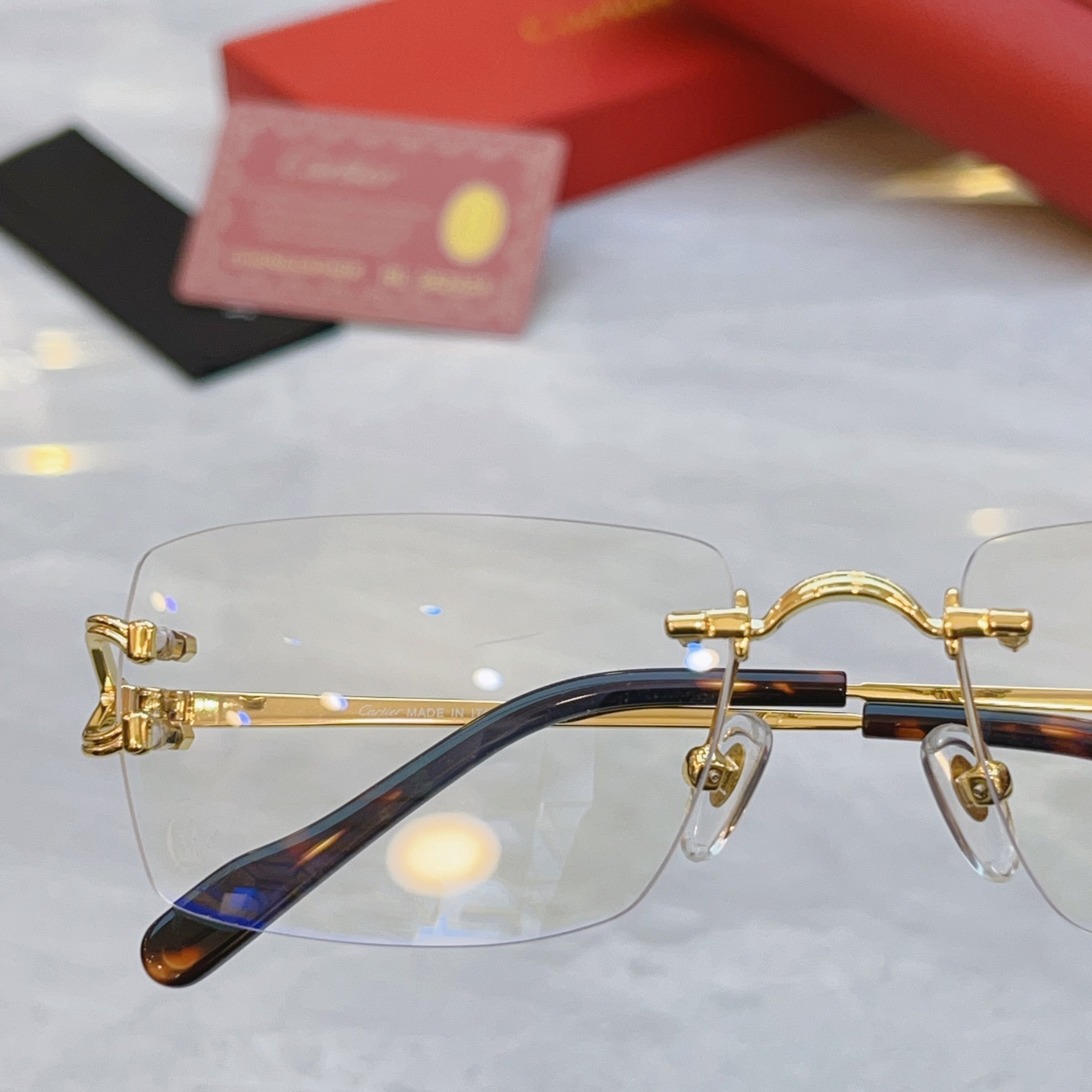 ，【CARTIE*】卡地*亚新款眼镜架，CT0550S，size56口18-140