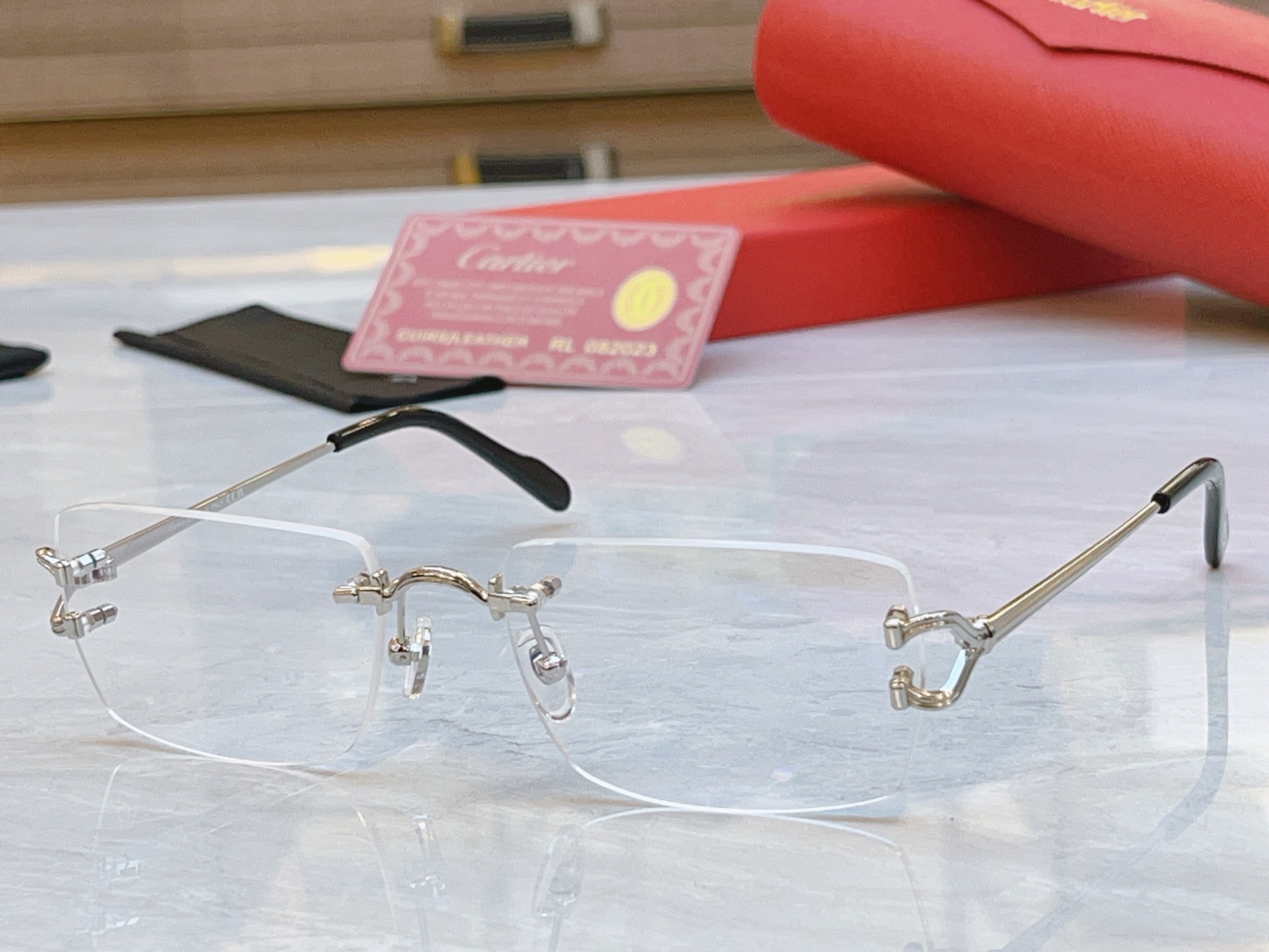 ，【CARTIE*】卡地*亚新款眼镜架，CT0550S，size56口18-140