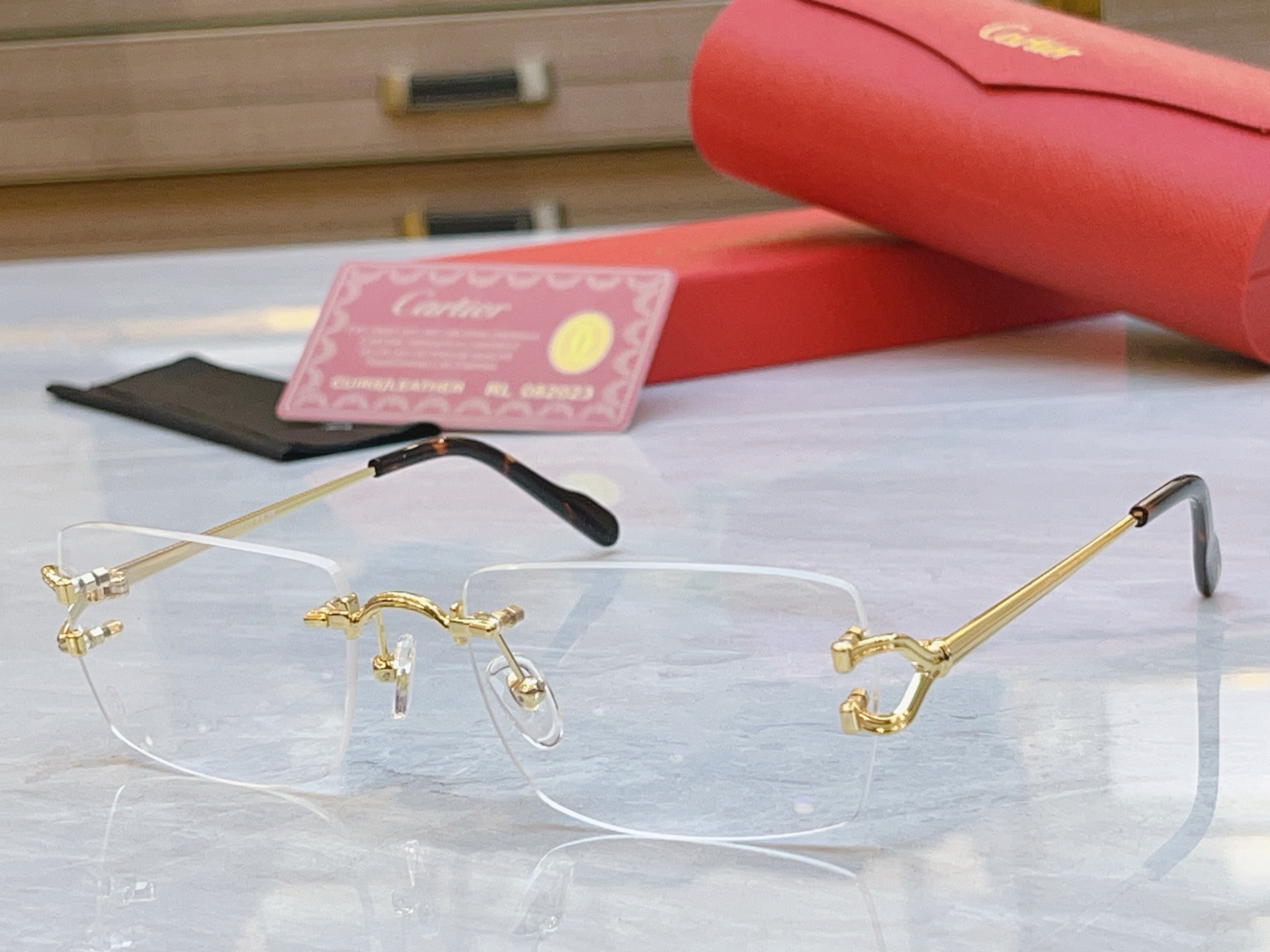 ，【CARTIE*】卡地*亚新款眼镜架，CT0550S，size56口18-140