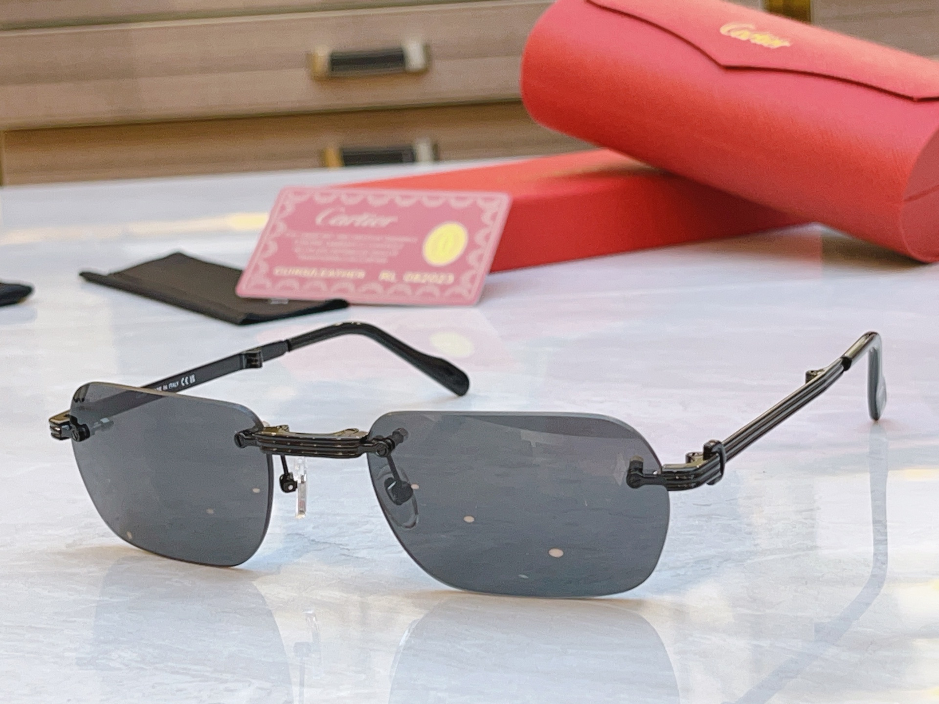 ，【CARTIE*】卡地*亚新款太阳镜，CT0499S，size56口20-145