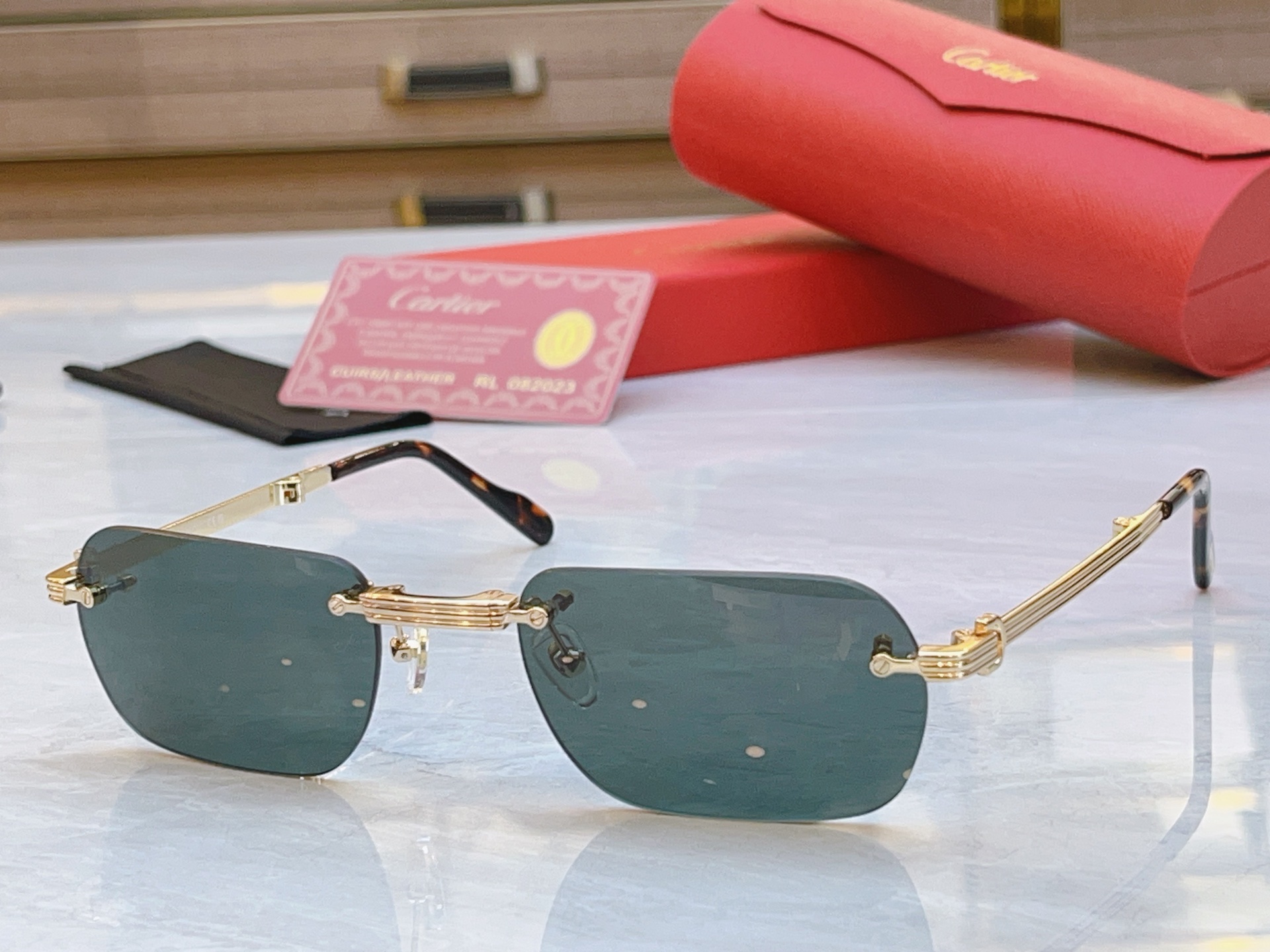 ，【CARTIE*】卡地*亚新款太阳镜，CT0499S，size56口20-145