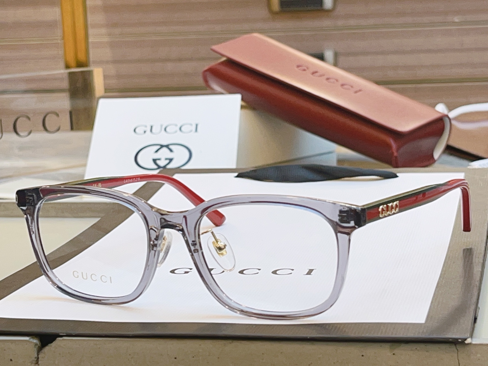 ，【GUCC*】古*驰新款眼镜架，MODEL：GG1873OK，SIZE：53口19-145 M