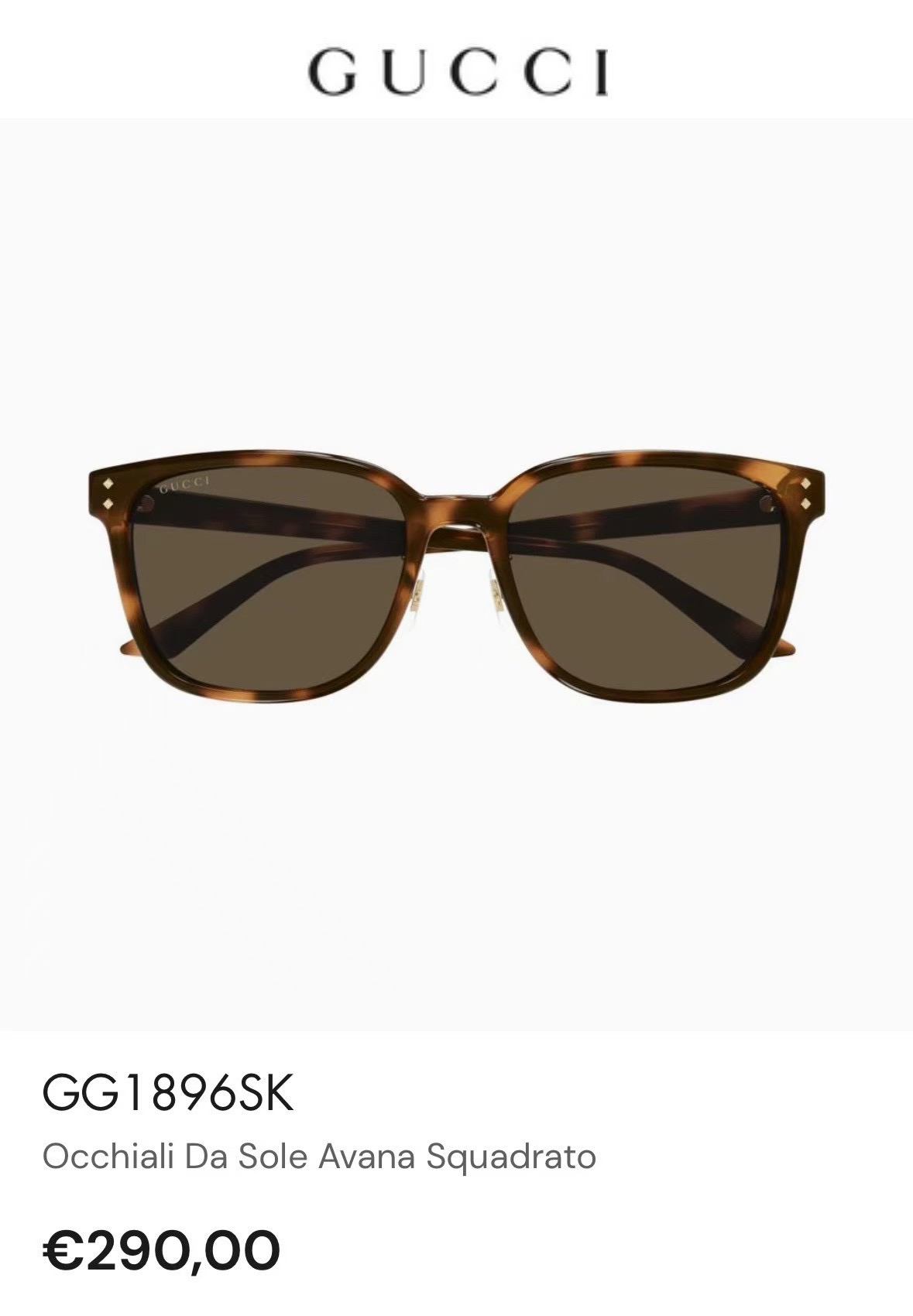 ，【GUCC*】古*驰新款眼镜架，MODEL：GG1896SK，SIZE：57口18-145