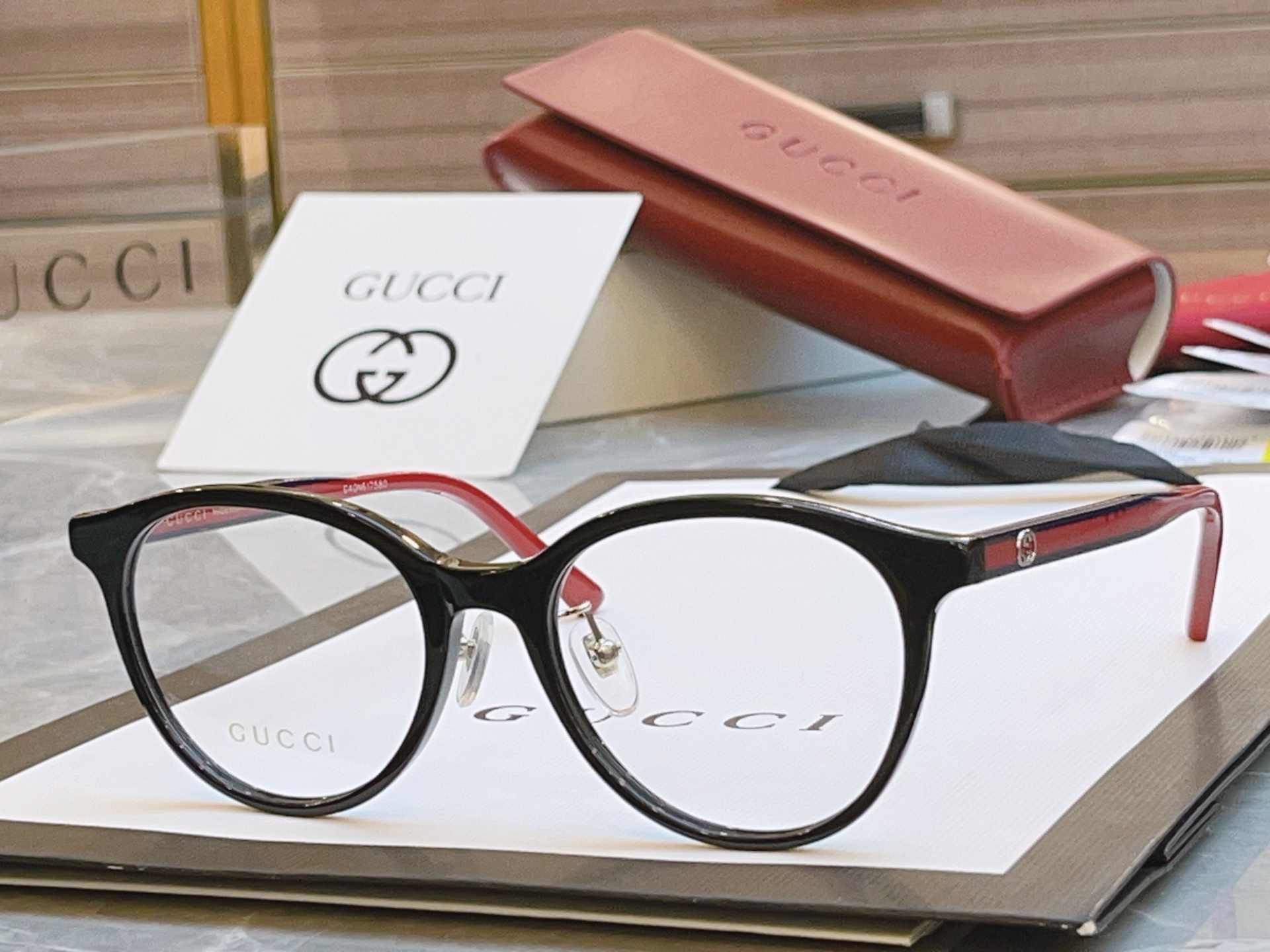 ，【GUCC*】古*驰新款眼镜架，MODEL：GG1867OK，SIZE：51口19-145 S