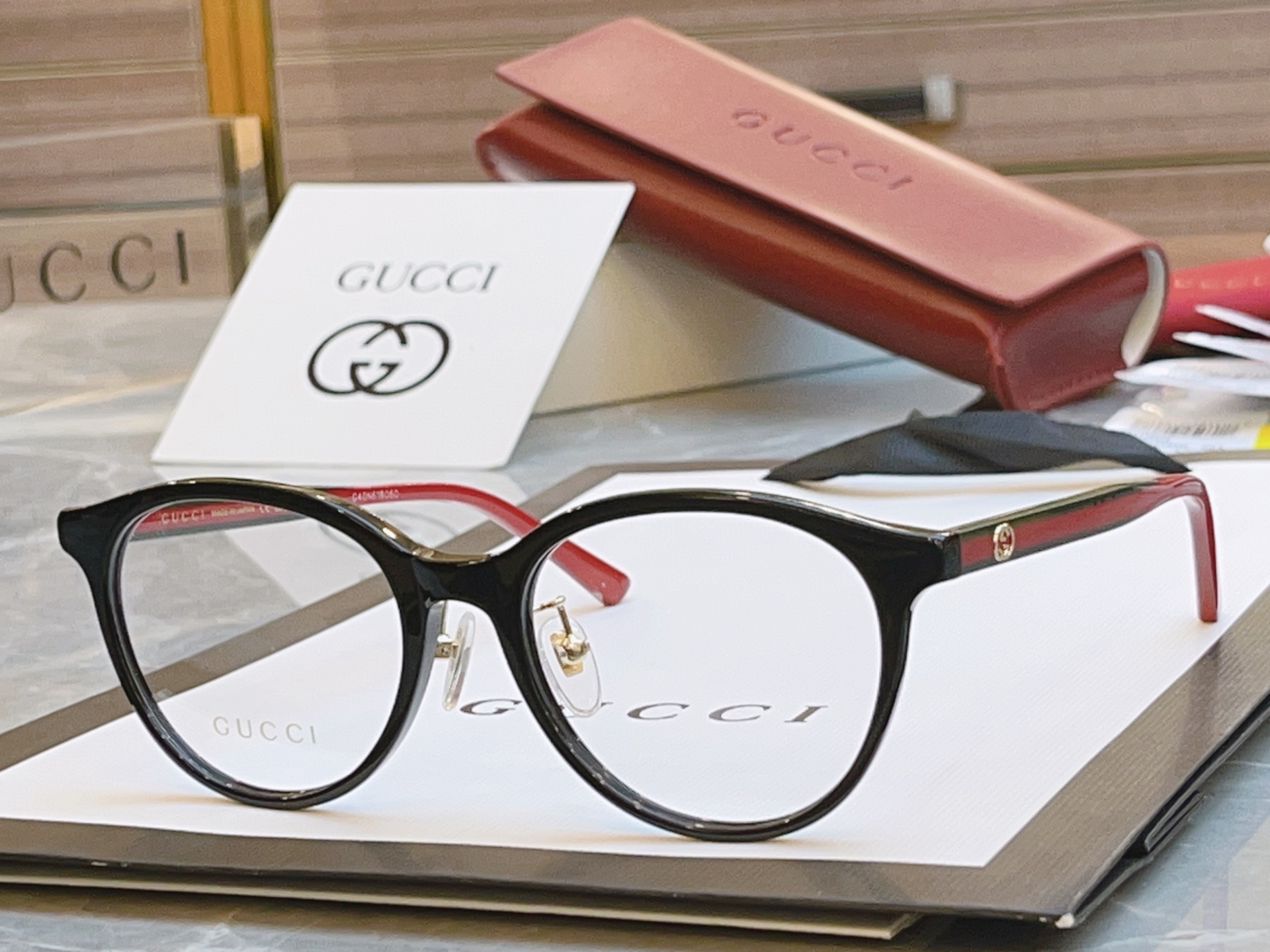，【GUCC*】古*驰新款眼镜架，MODEL：GG1867OK，SIZE：51口19-145 S