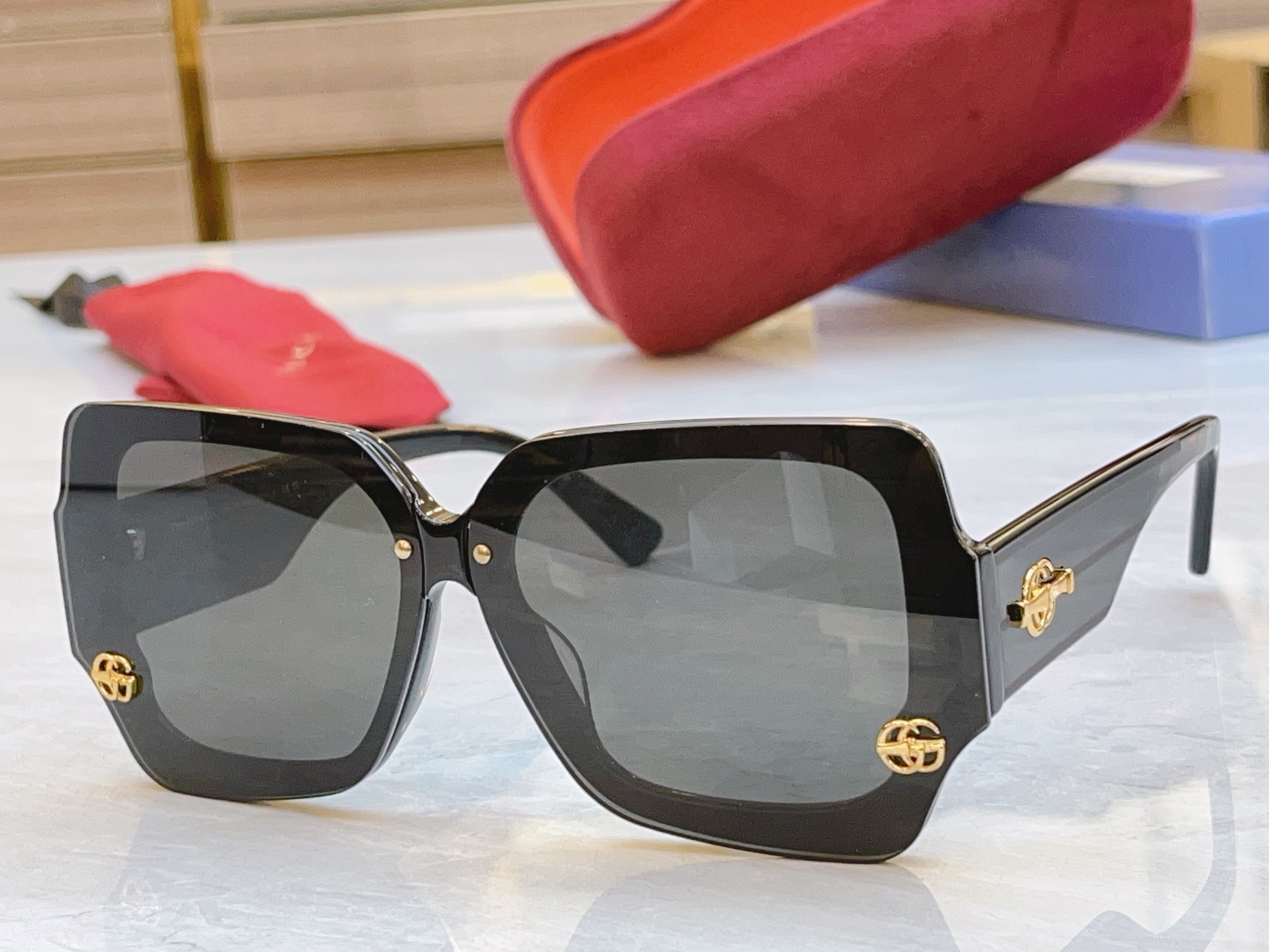 ，【GUCC*】古*驰新款眼镜架，MODEL：GG1626，SIZE：55口17-145