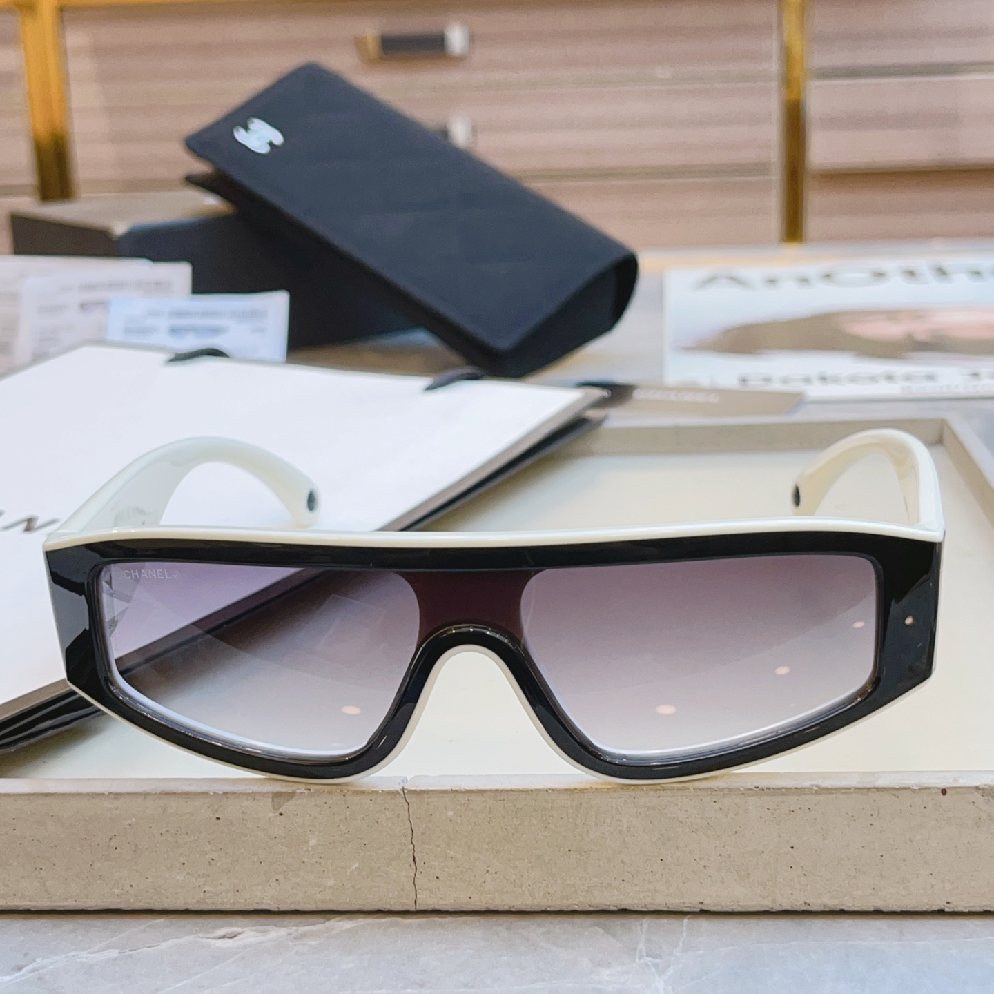 ，高质量版本，【CHANE*】香奈*儿新款太阳镜🕶️，MODEL：CH6057，SIZE：140