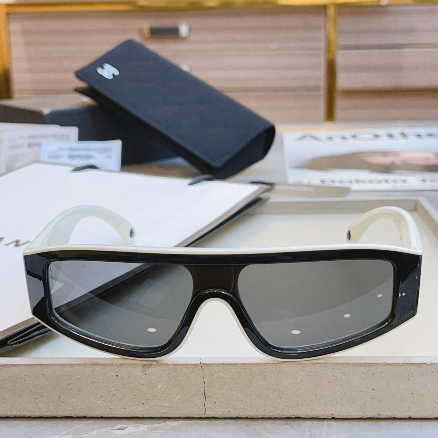 ，高质量版本，【CHANE*】香奈*儿新款太阳镜🕶️，MODEL：CH6057，SIZE：140