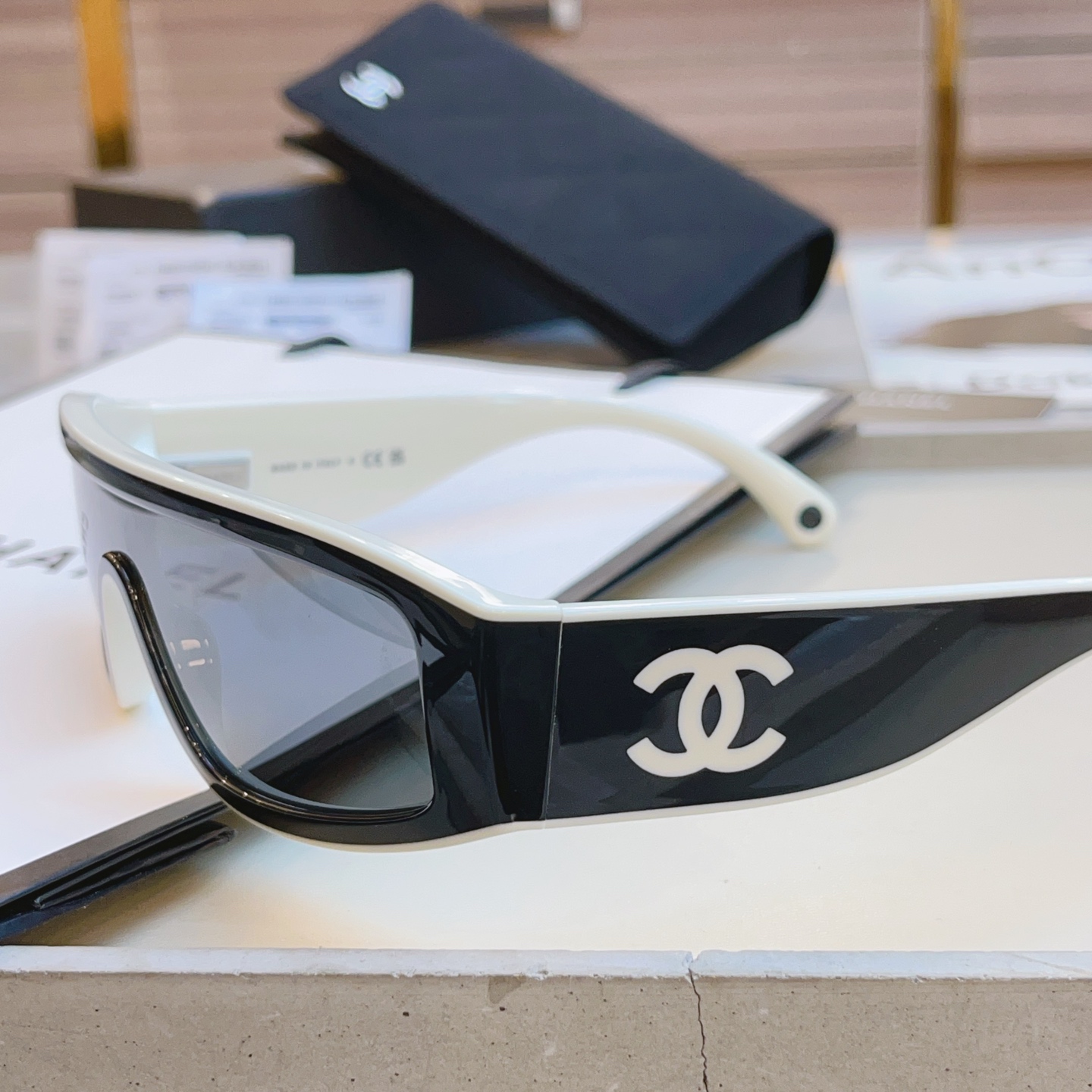 ，高质量版本，【CHANE*】香奈*儿新款太阳镜🕶️，MODEL：CH6057，SIZE：140