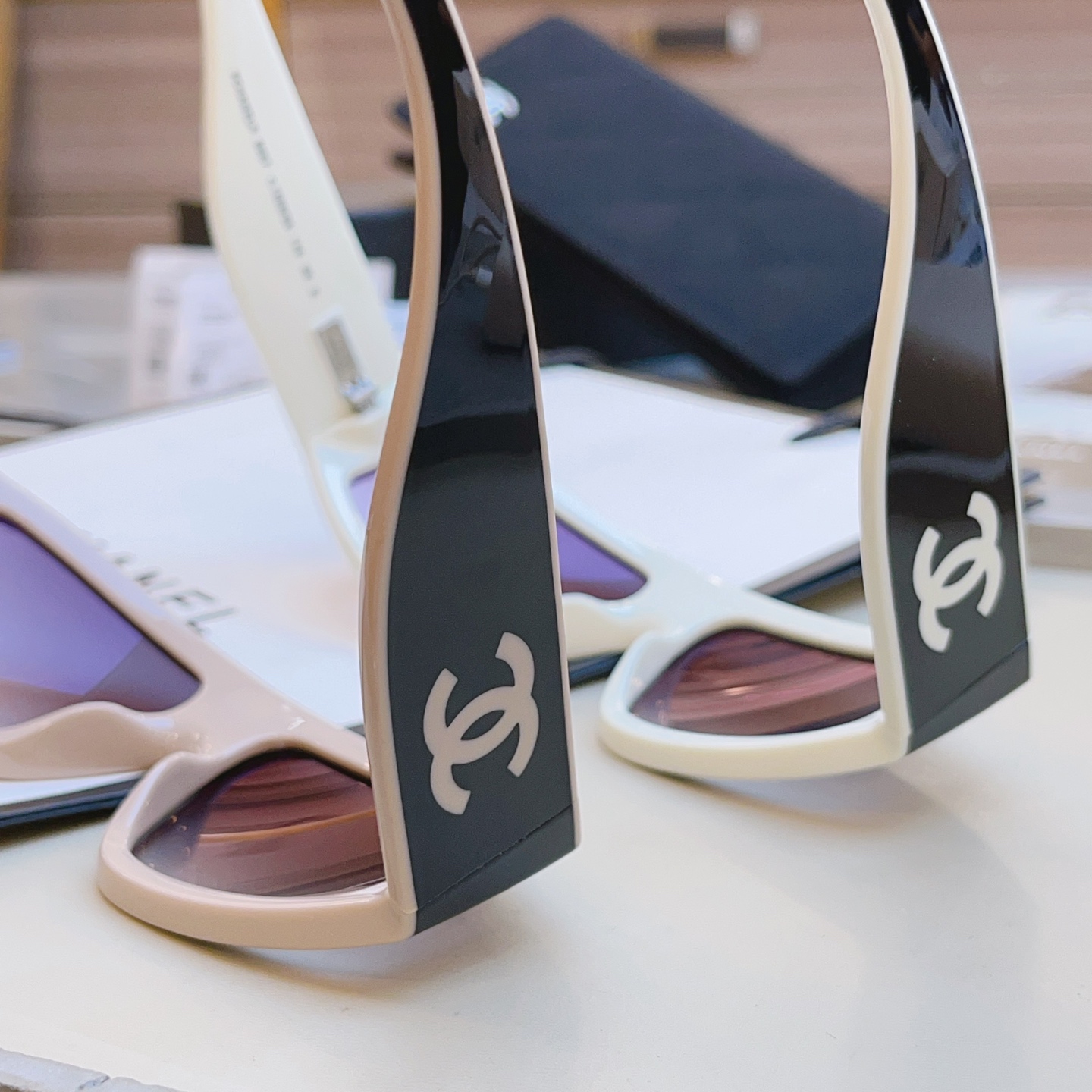 ，高质量版本，【CHANE*】香奈*儿新款太阳镜🕶️，MODEL：CH6057，SIZE：140