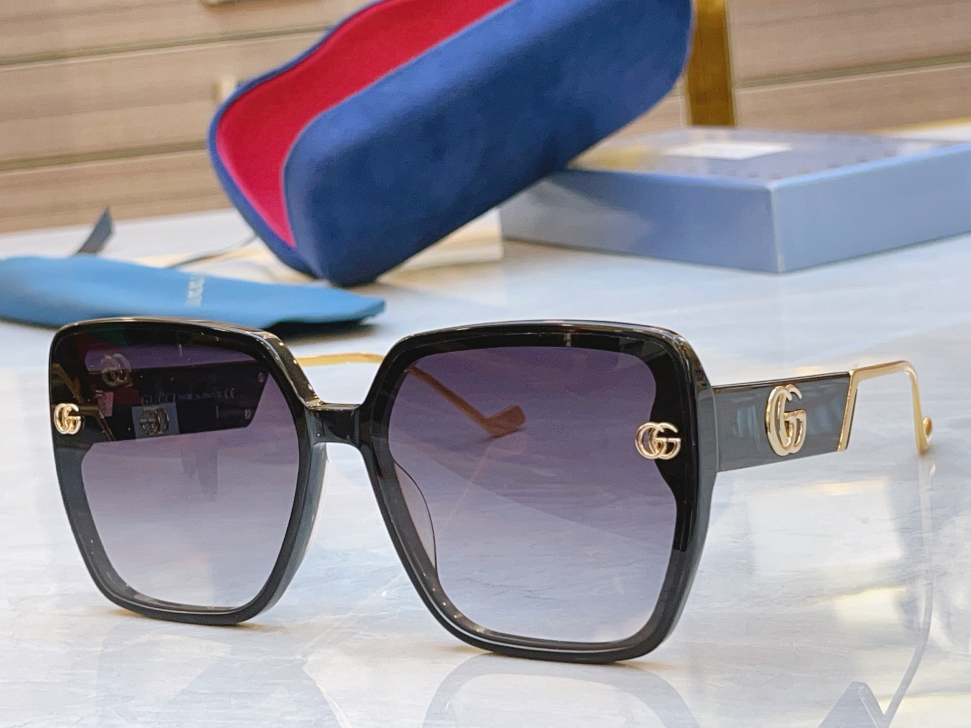 ，【GUCC*】古*驰新款眼镜架，MODEL：GG1135，SIZE：63口16-145