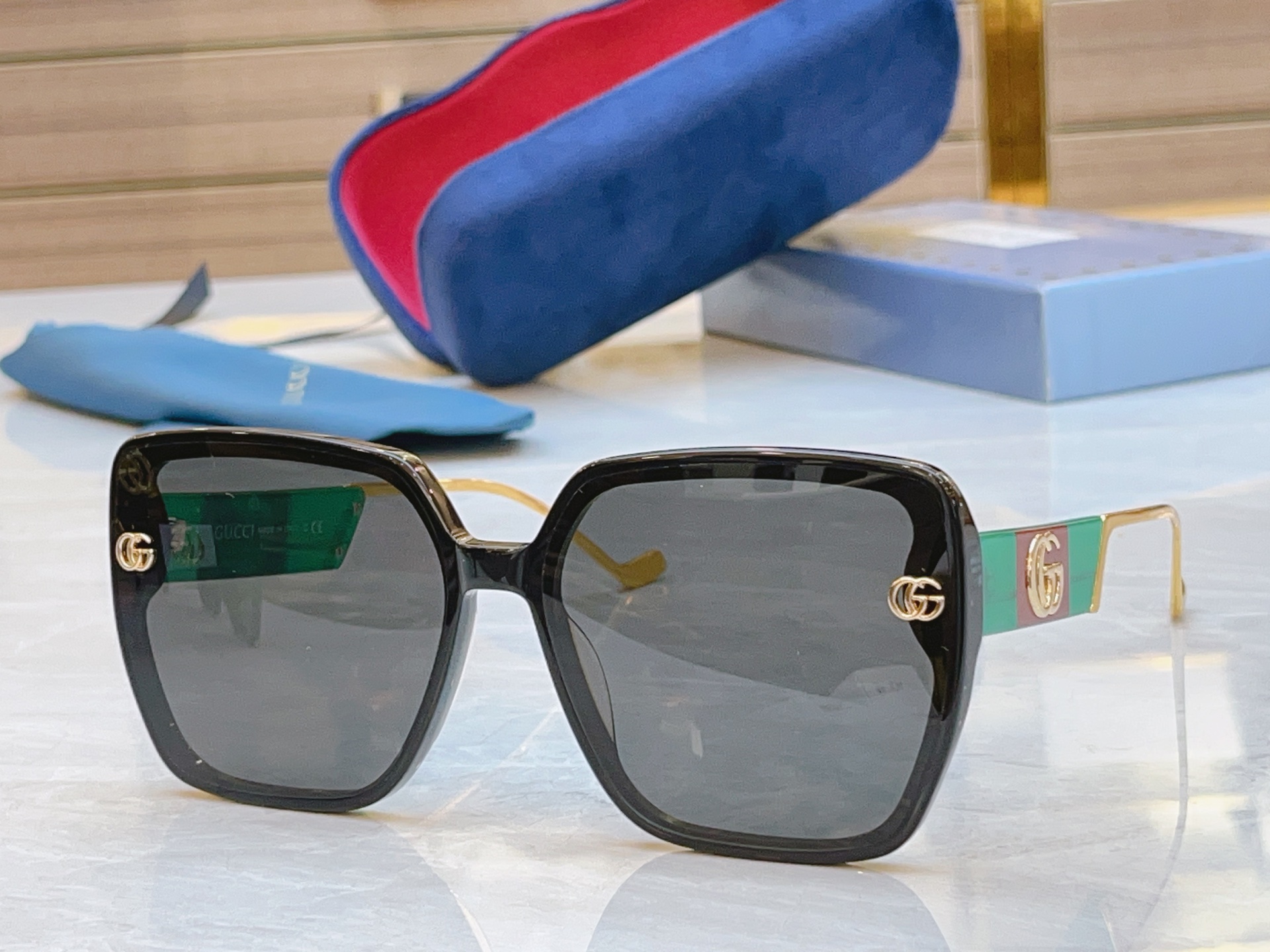 ，【GUCC*】古*驰新款眼镜架，MODEL：GG1135，SIZE：63口16-145