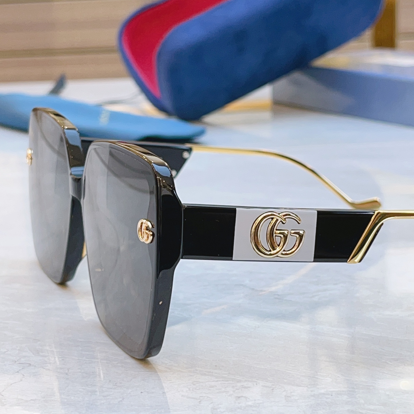 ，【GUCC*】古*驰新款眼镜架，MODEL：GG1135，SIZE：63口16-145