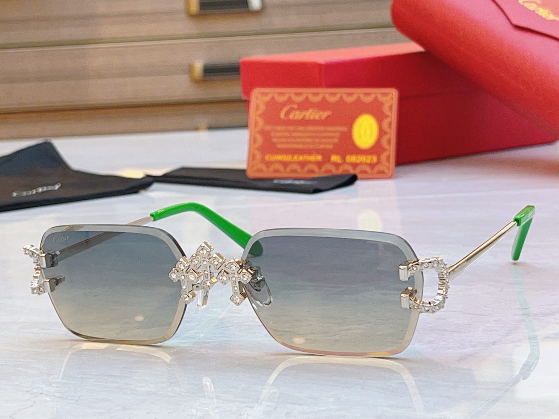 NO:372195,,【CARTIE*】Cartier*A new sunglasses, CT0679S, size: 57-17-142 glasses sunglasses, glasses, cartier19860909,【CARTIE*】卡地*亚新款太阳镜,CT0679S,size:57口17-142眼镜墨镜太阳镜,眼镜,cartier,glasses