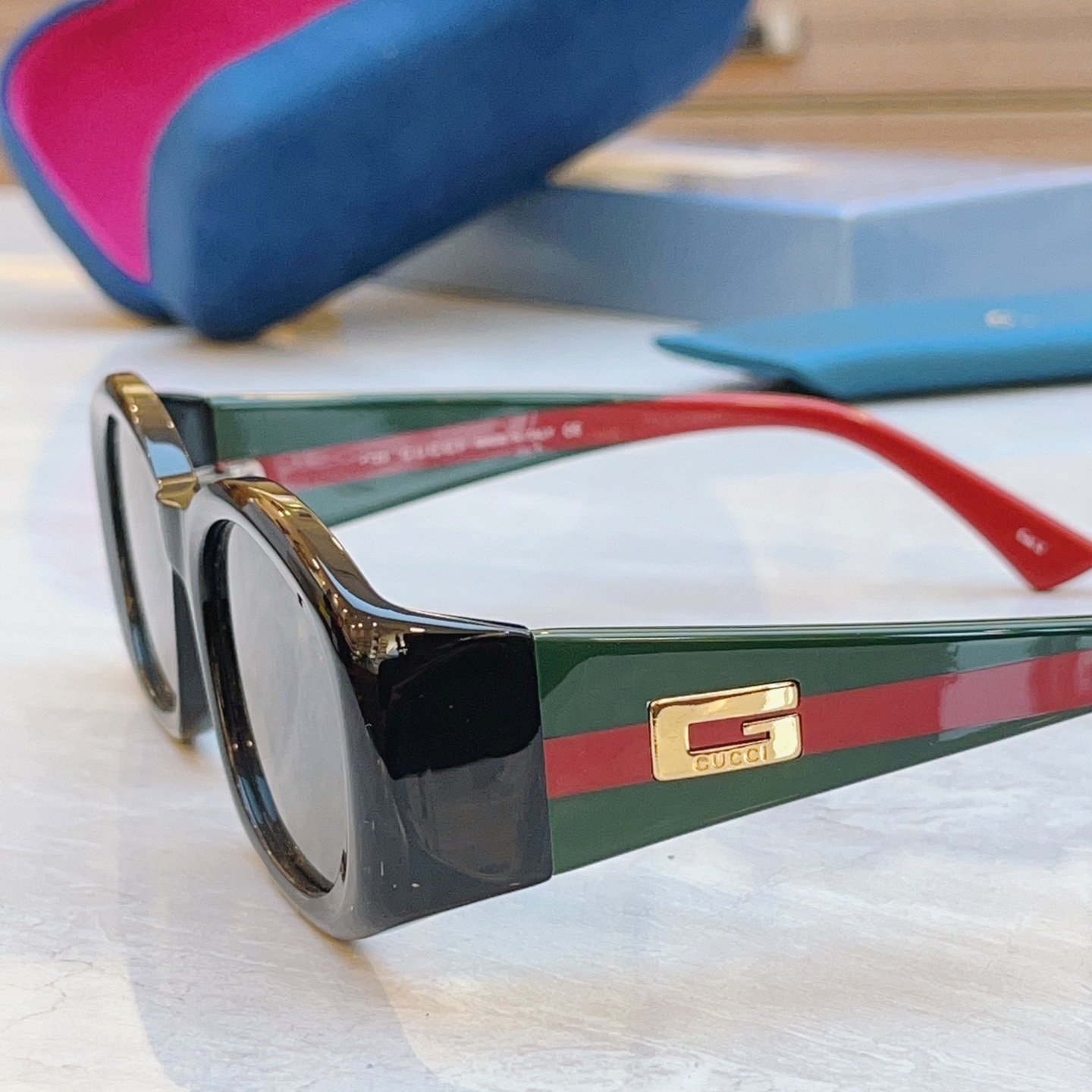 ，【GUCC*】古*驰新款太阳镜，GG2432S，SIZE50口19-125