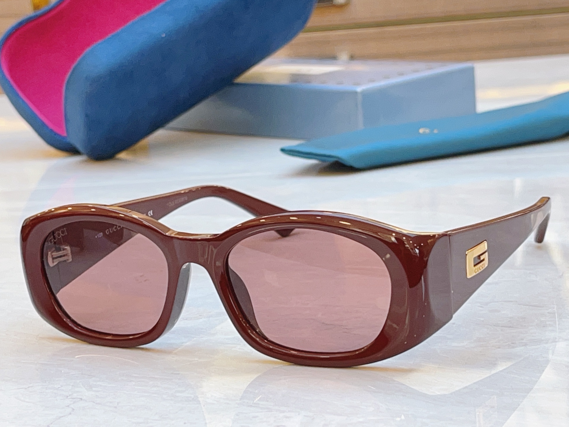 ，【GUCC*】古*驰新款太阳镜，GG2432S，SIZE50口19-125