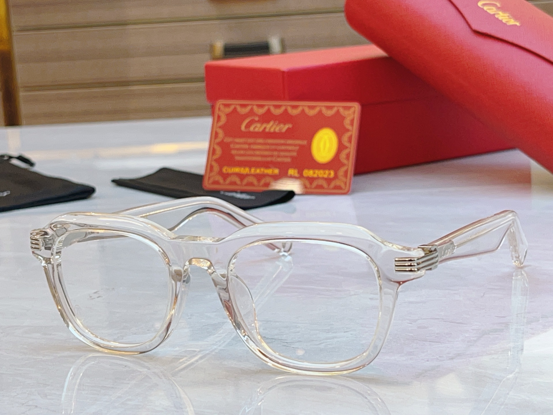 ，【CARTIE*】卡地*亚新款眼镜架，CT0536S，size48口22-145