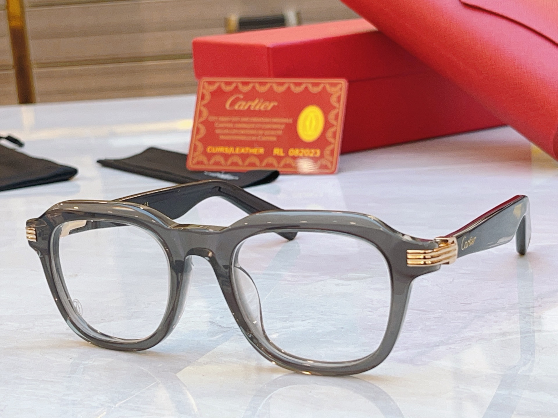 ，【CARTIE*】卡地*亚新款眼镜架，CT0536S，size48口22-145