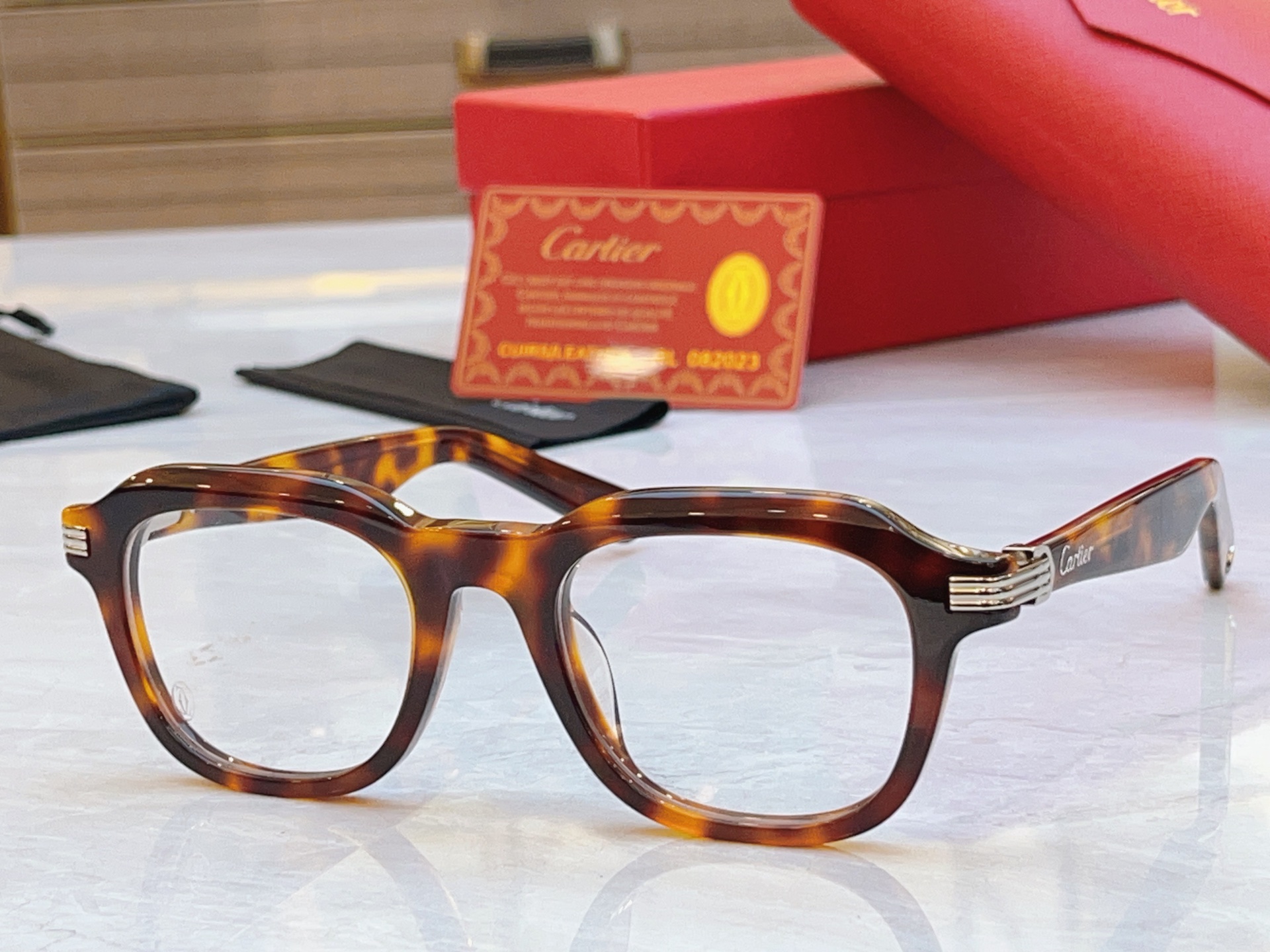 ，【CARTIE*】卡地*亚新款眼镜架，CT0536S，size48口22-145