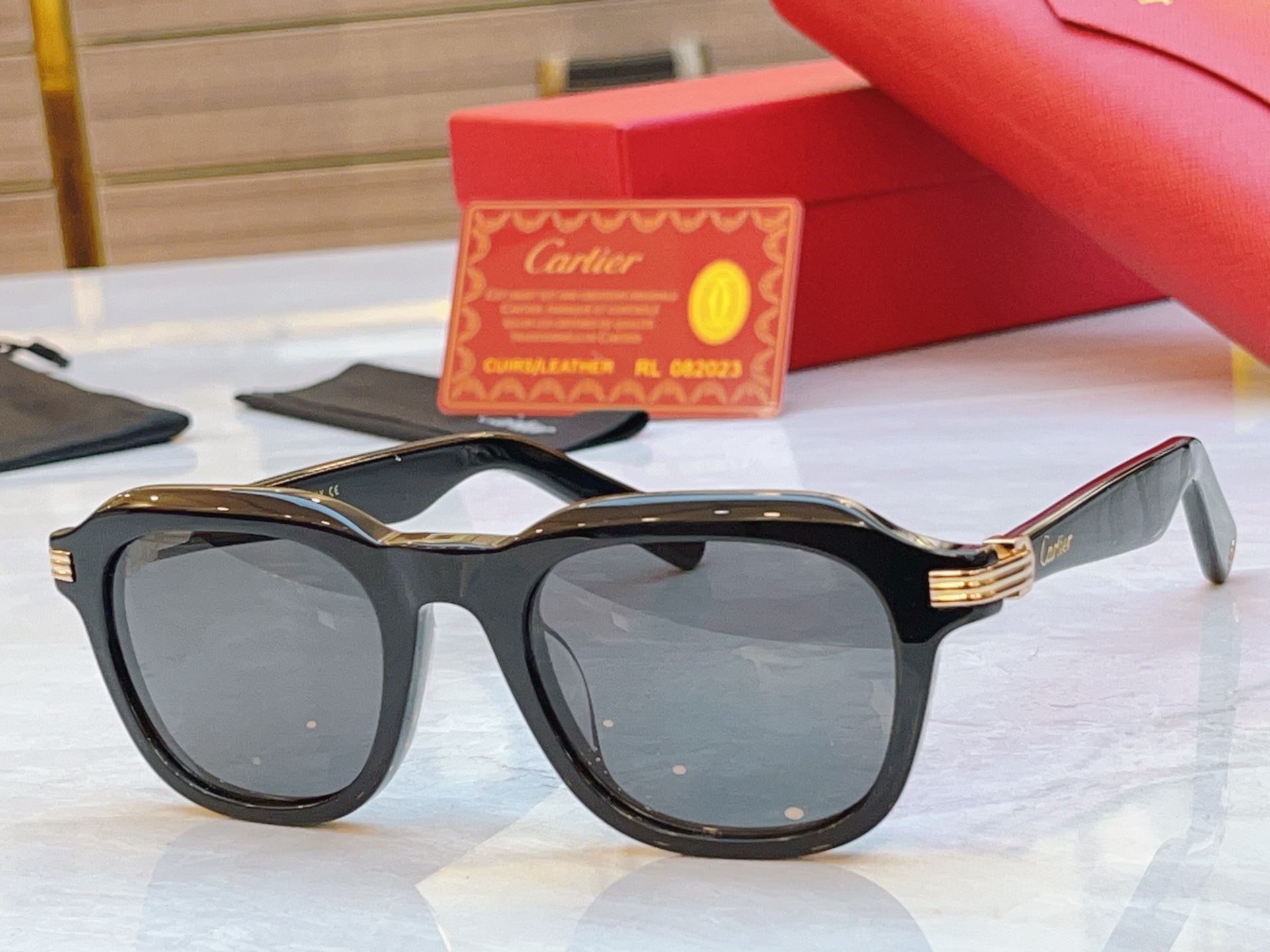 ，【CARTIE*】卡地*亚新款太阳镜，CT0536S，size48口22-145