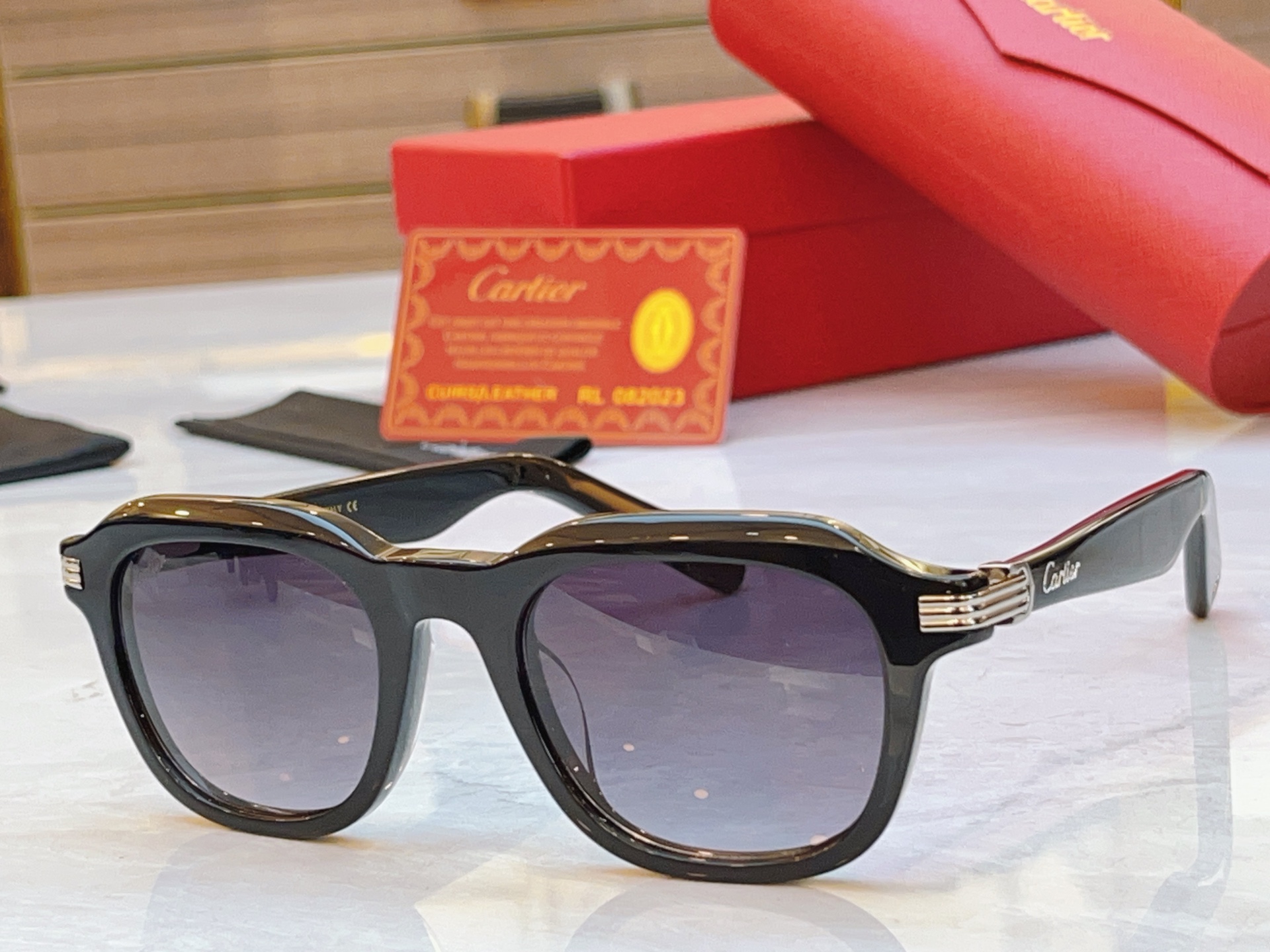 ，【CARTIE*】卡地*亚新款太阳镜，CT0536S，size48口22-145