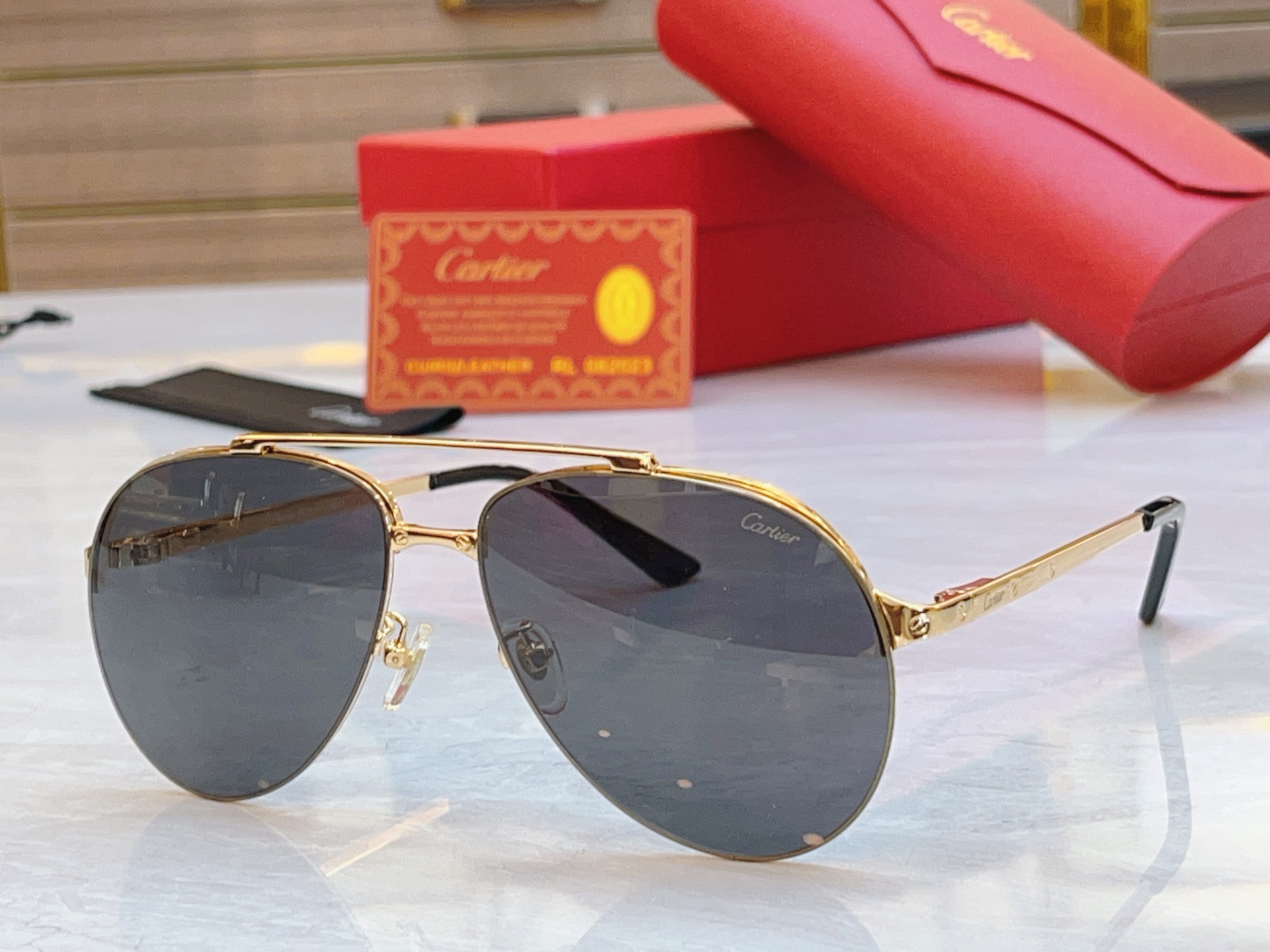 ，【CARTIE*】卡地*亚新款太阳镜，CT0354/S，size61口15-145