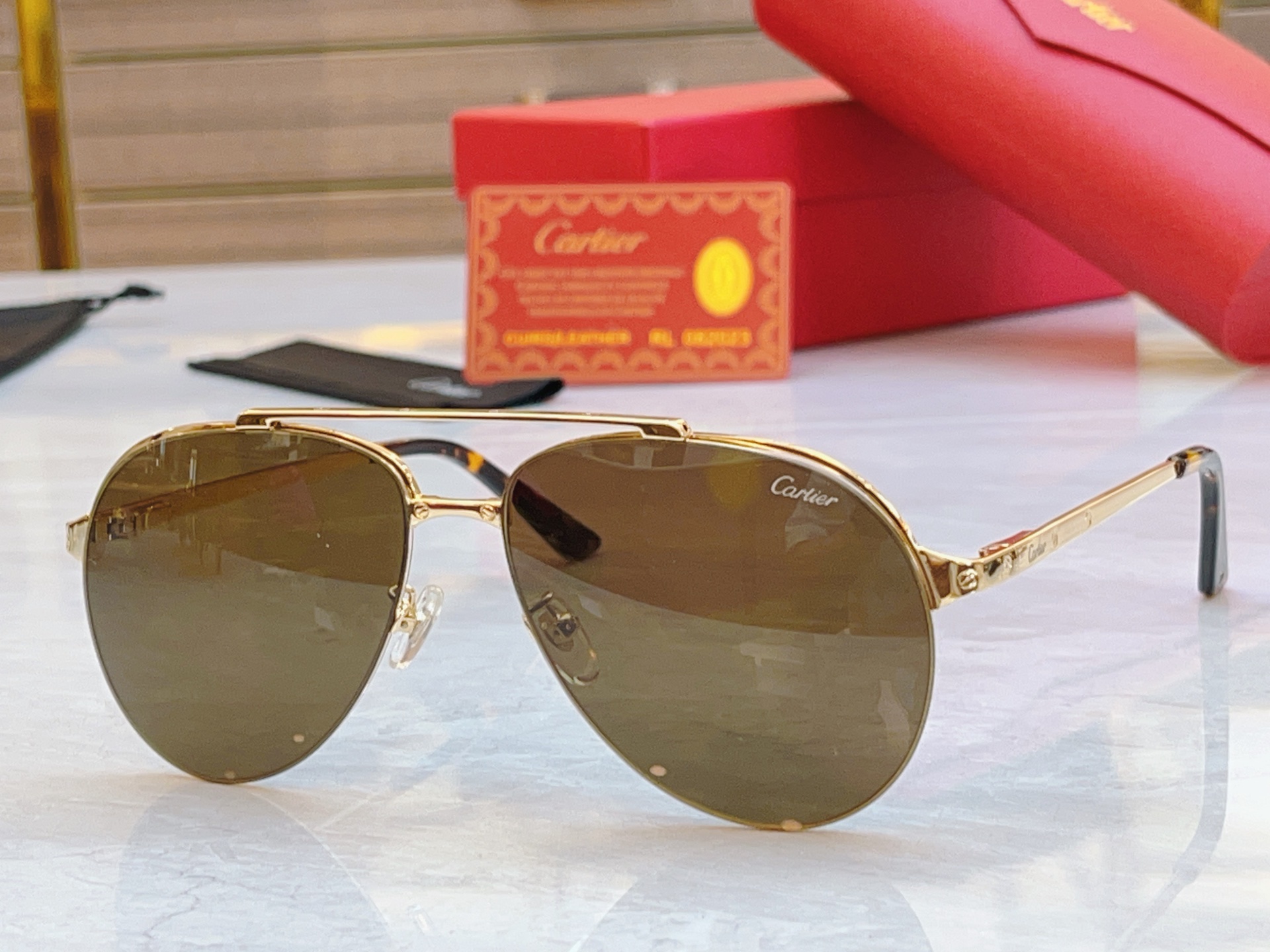 ，【CARTIE*】卡地*亚新款太阳镜，CT0354/S，size61口15-145