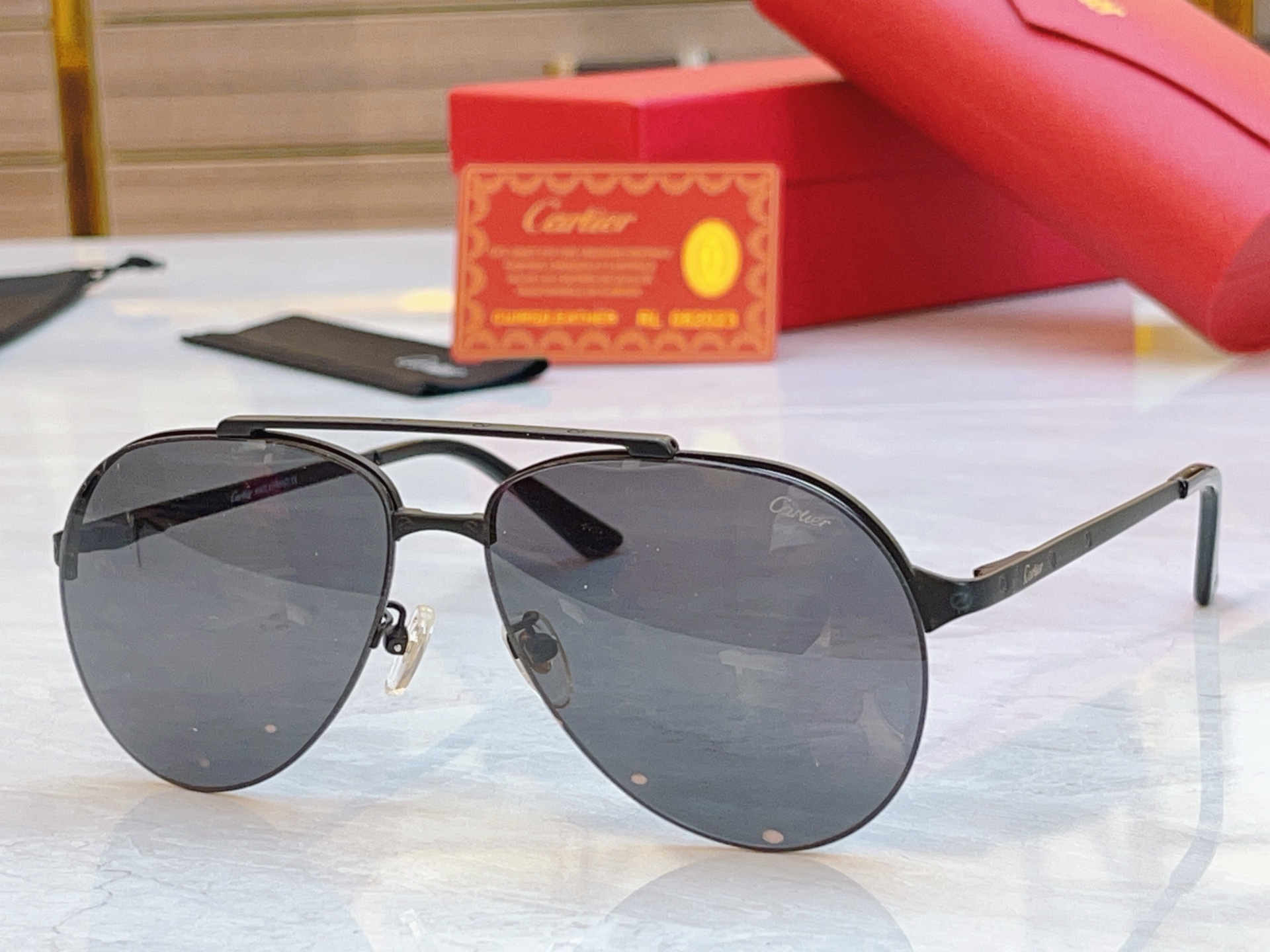 ，【CARTIE*】卡地*亚新款太阳镜，CT0354/S，size61口15-145