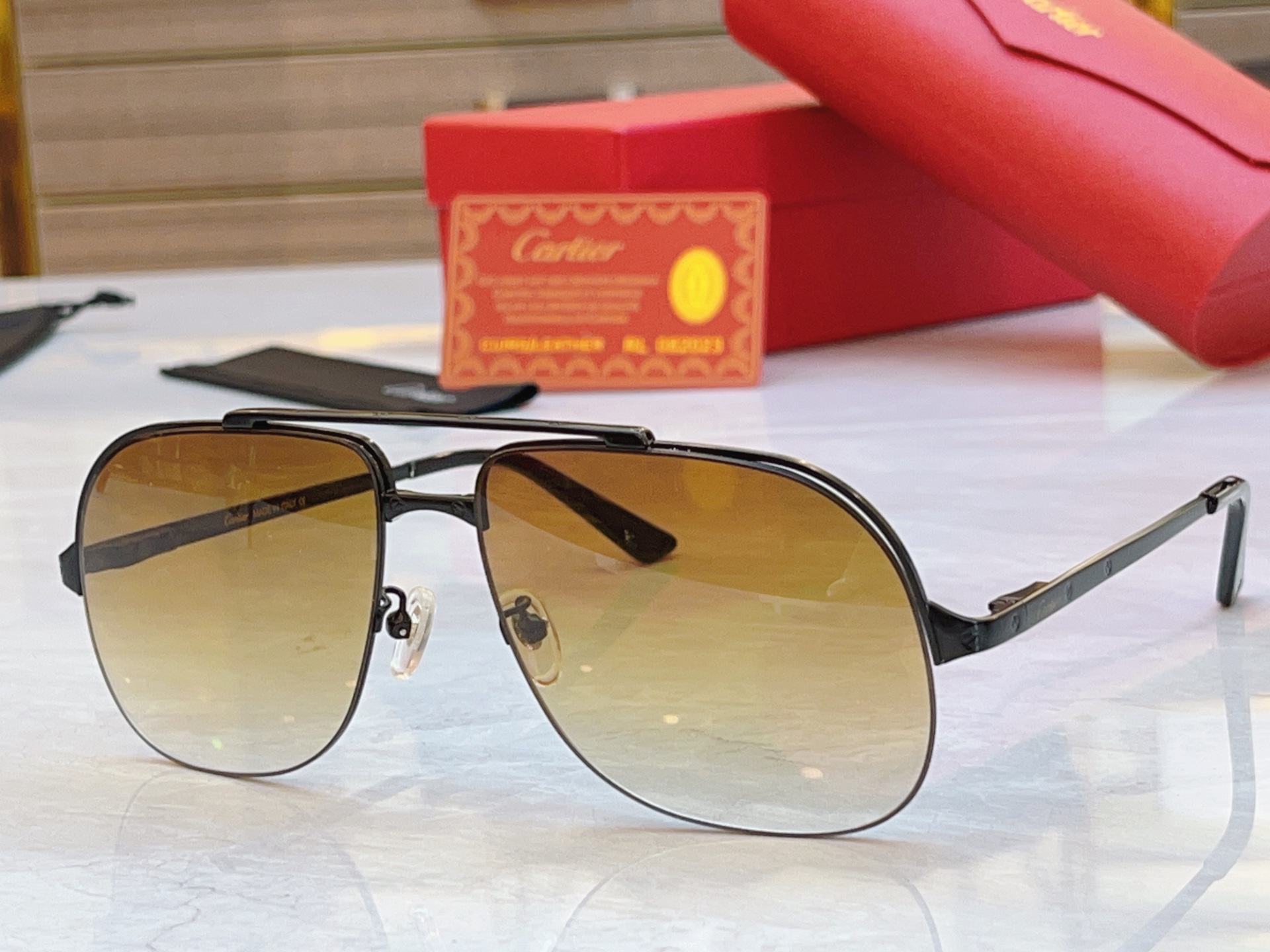 ，【CARTIE*】卡地*亚新款太阳镜，CT0353S，size64口15-145