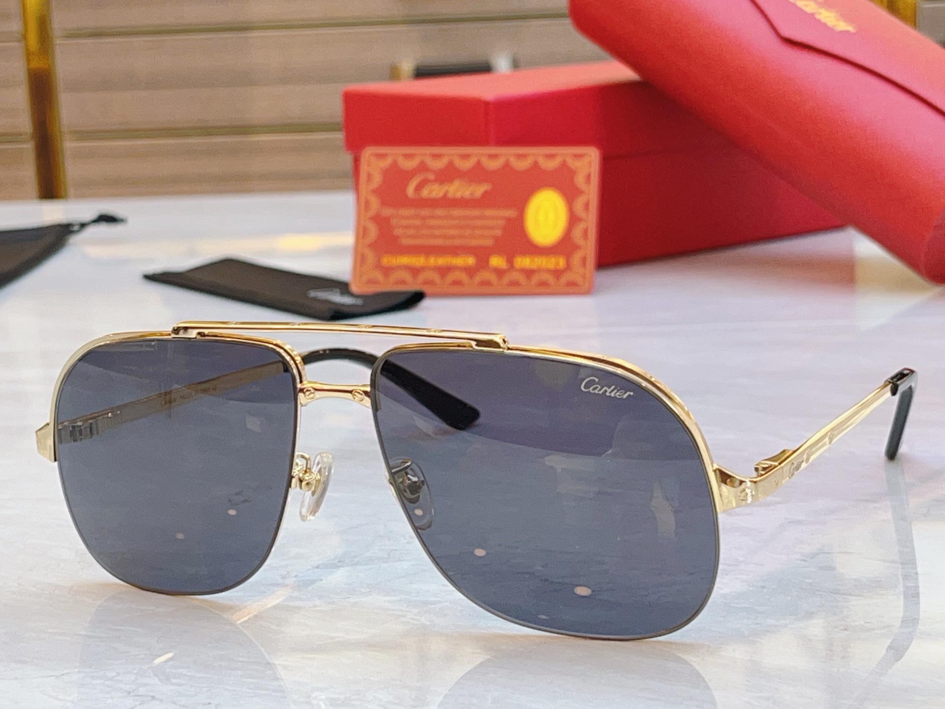 ，【CARTIE*】卡地*亚新款太阳镜，CT0353S，size64口15-145