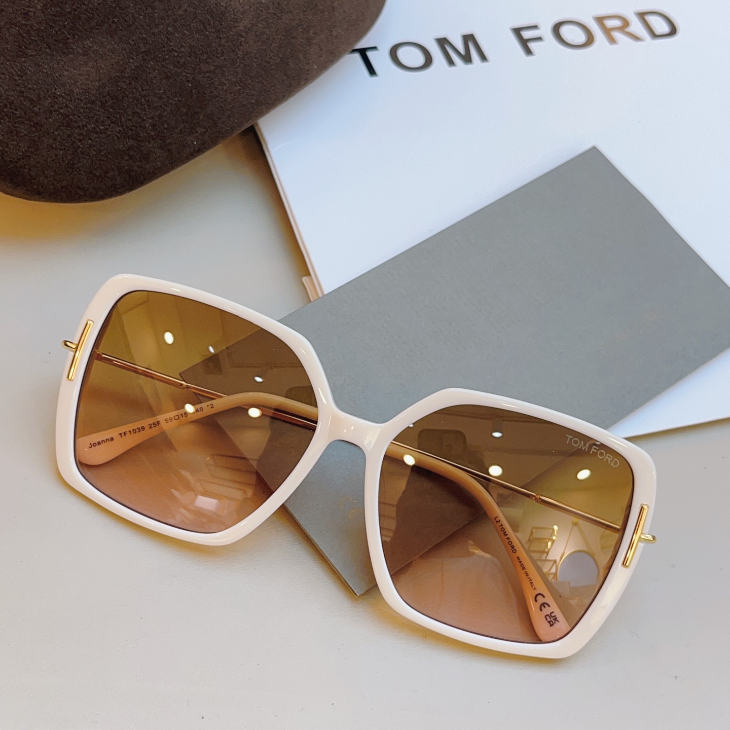 ，【TOM FOR*】汤姆*福特新款太阳镜 高版本✨，MODEL：TF1039，SIZE：59口15-140