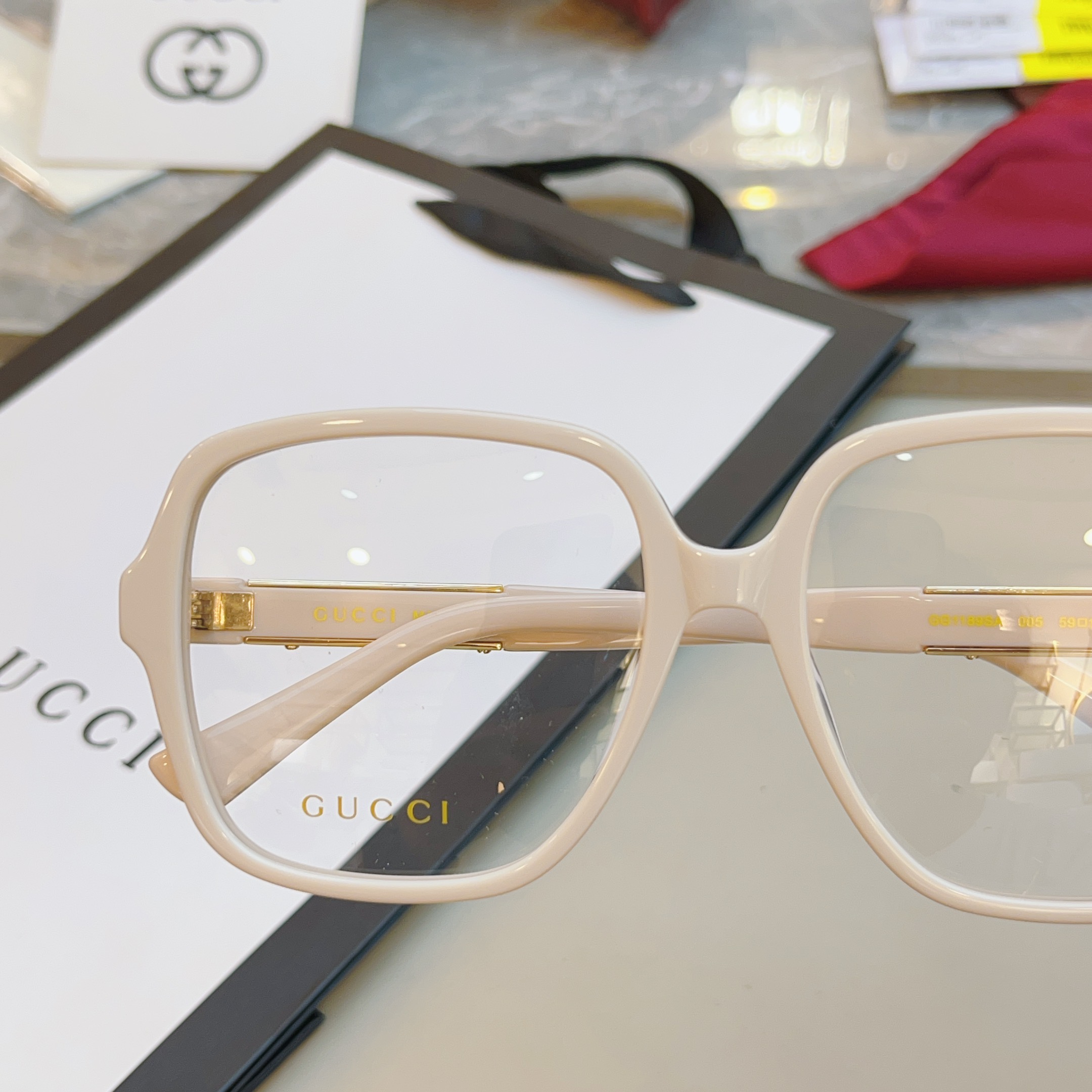 ，【GUCC*】古*驰新款眼镜架，高品质✨MODEL：GG1189SA，SIZE：59口17-145 L